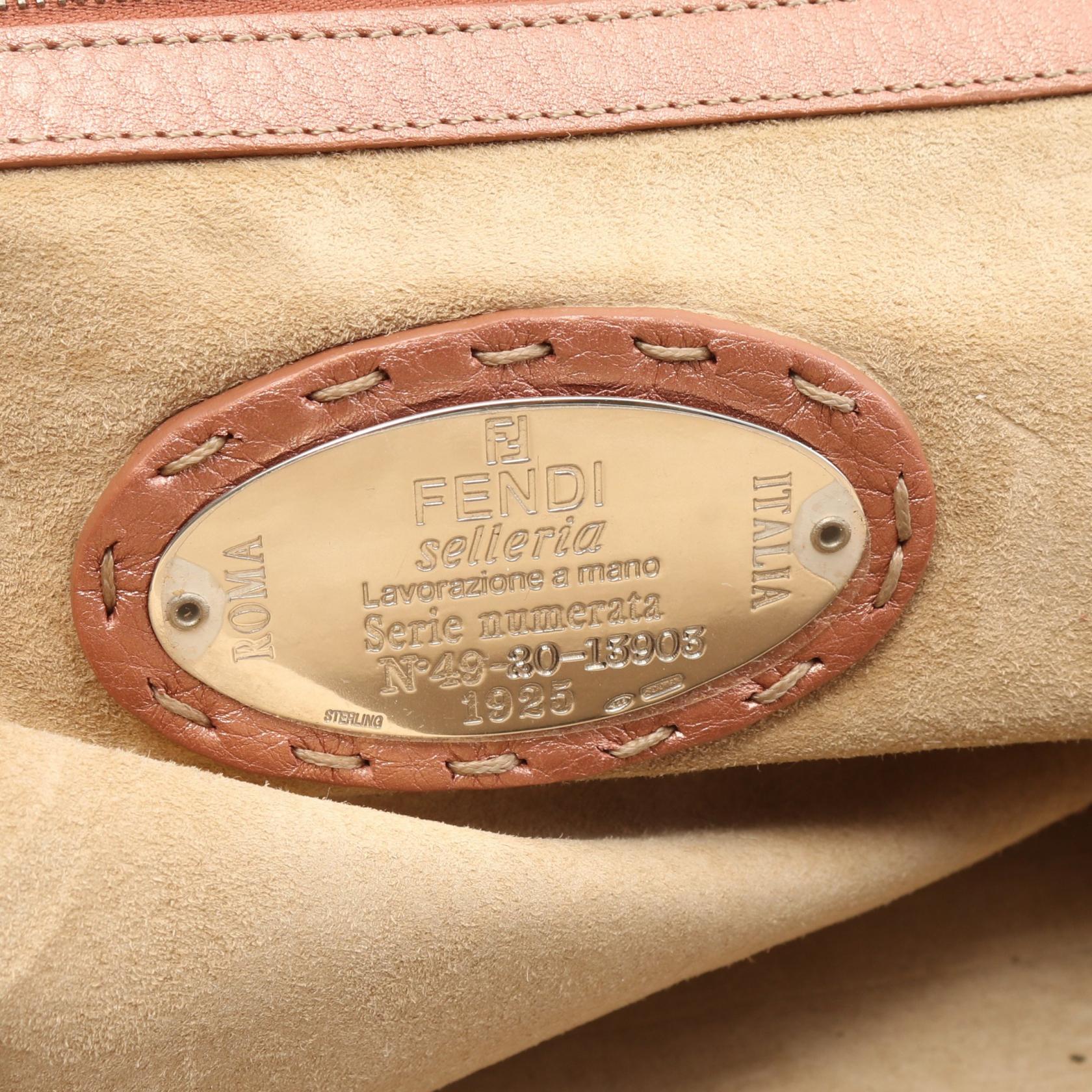 フェンディ セレリア ドクターズ バッグ レザー ハンドバッグ