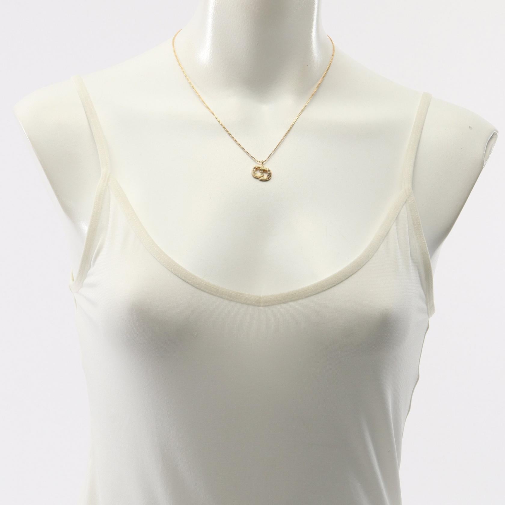 ディオール CDロゴ ネックレス