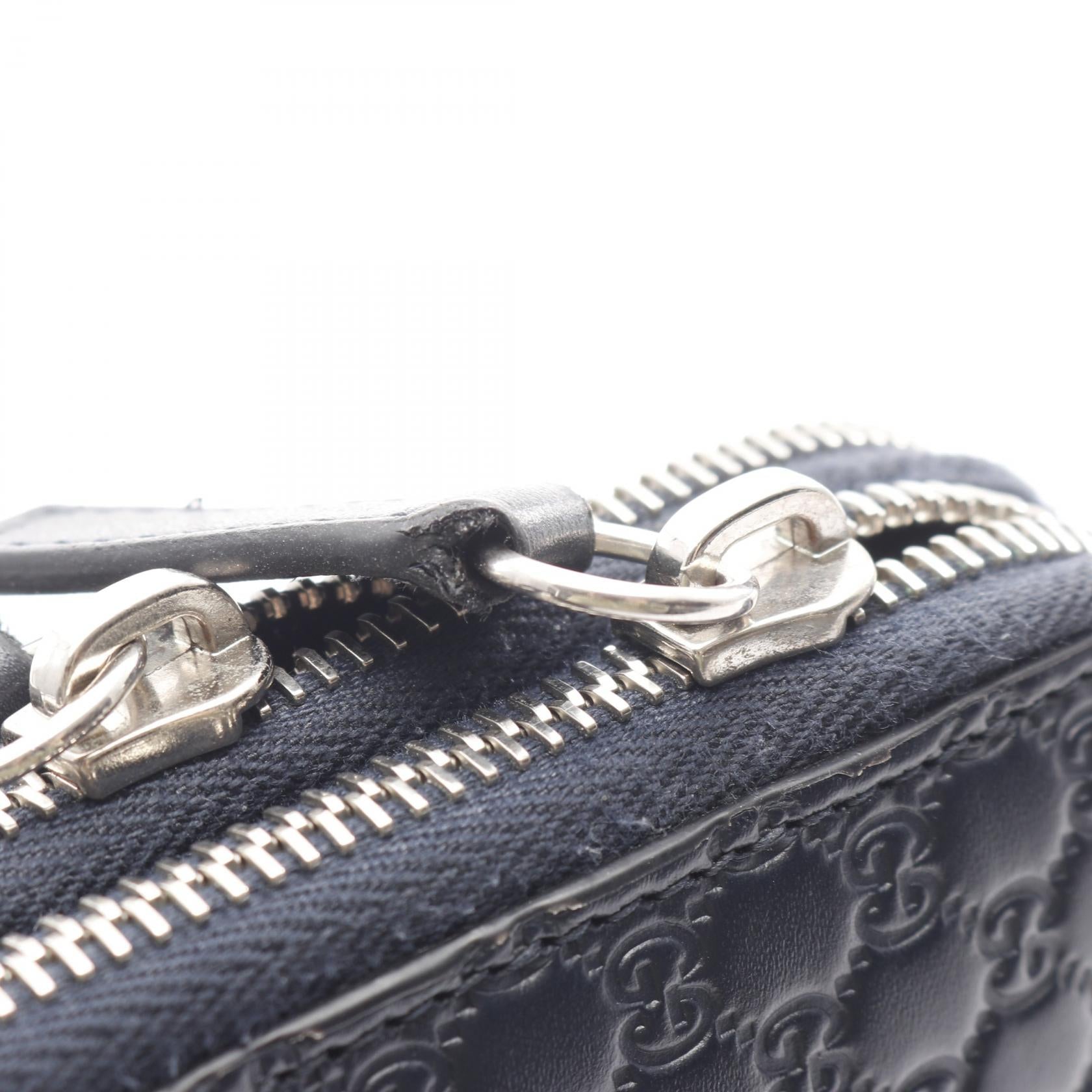 グッチ マイクログッチシマ レザー 長財布