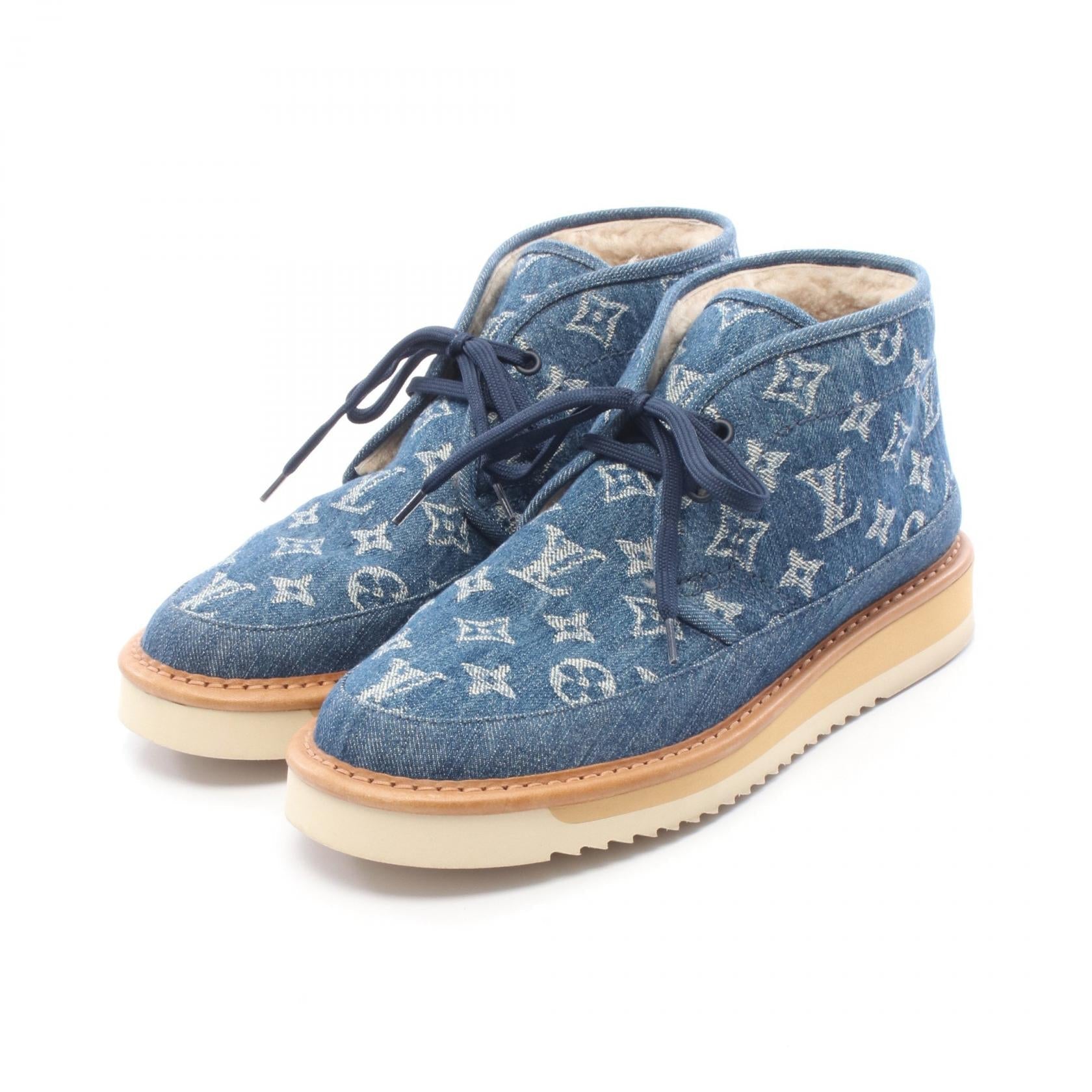 ルイヴィトン ルイヴィトン×NIGO コージーライン モノグラムデニム ブーツ