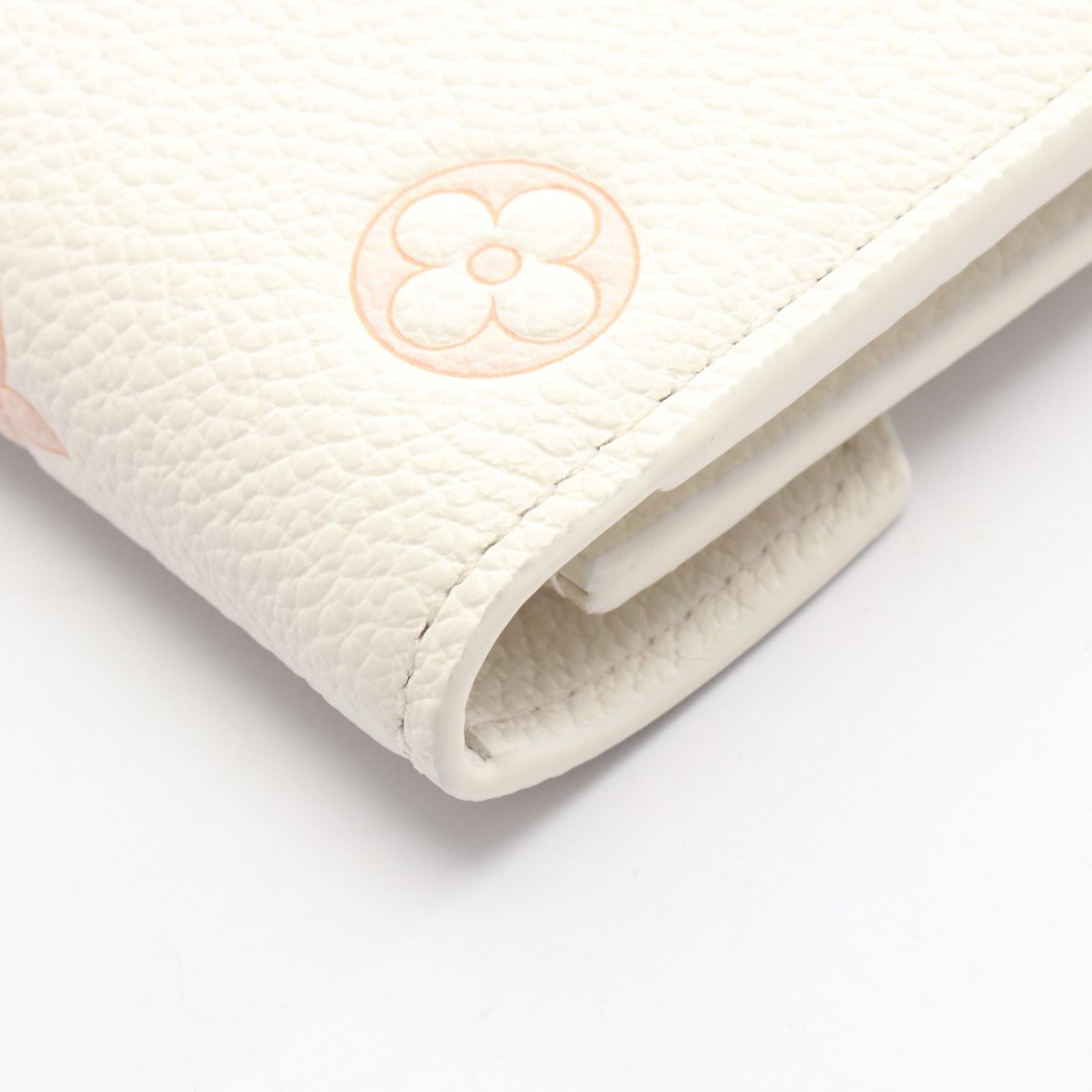 ルイヴィトン ポルトフォイユヴィクトリーヌ モノグラム・アンプラント 三つ折り財布