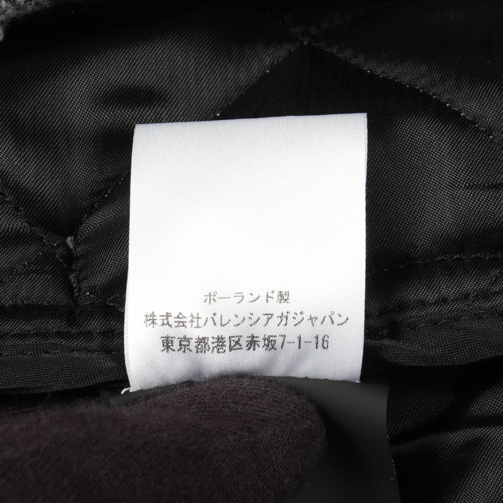 バレンシアガ ウールコート