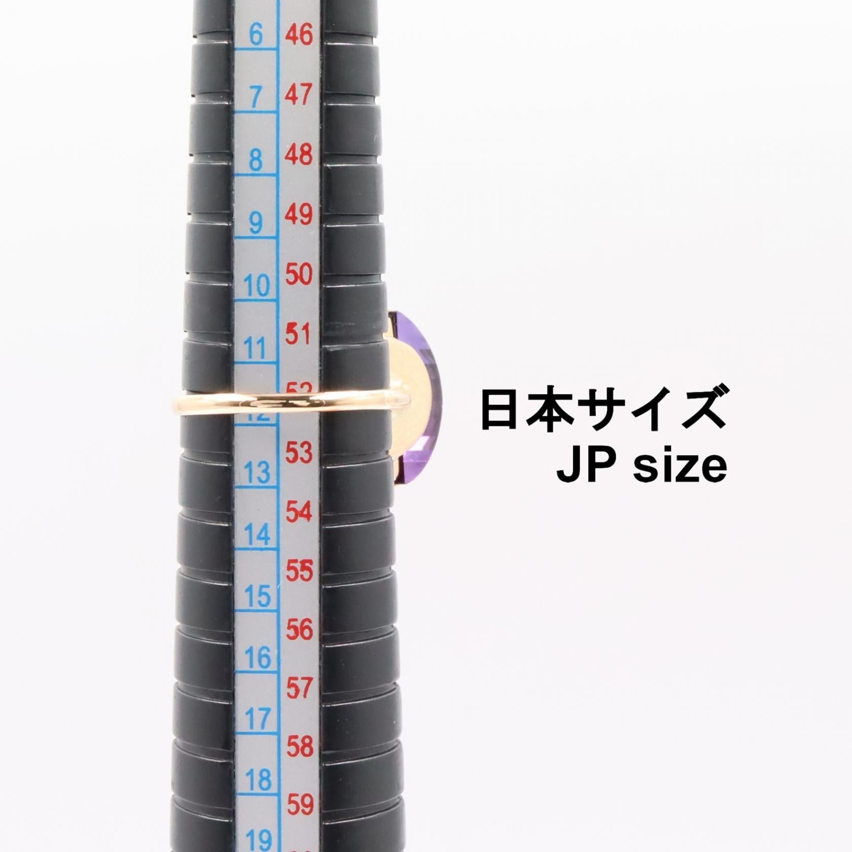 ジュエリー Au750 アメシストリング