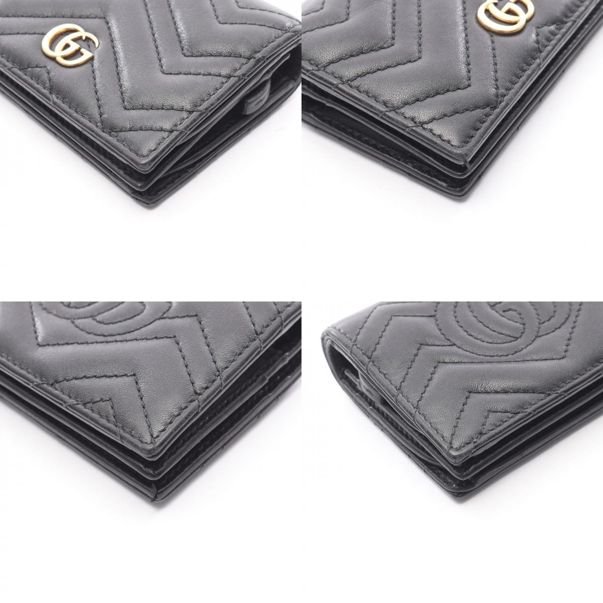 グッチ GGマーモント レザー財布