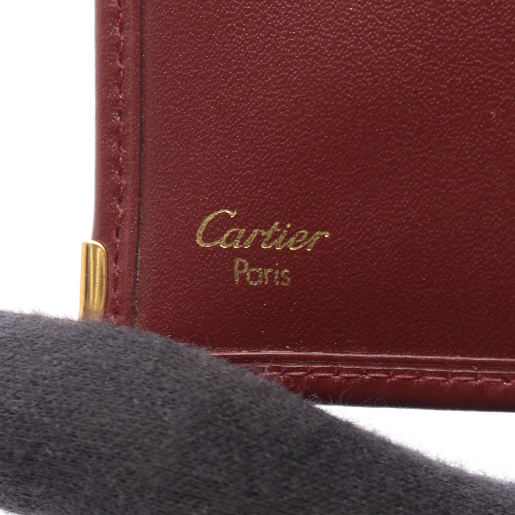 カルティエ マストライン レザー長財布