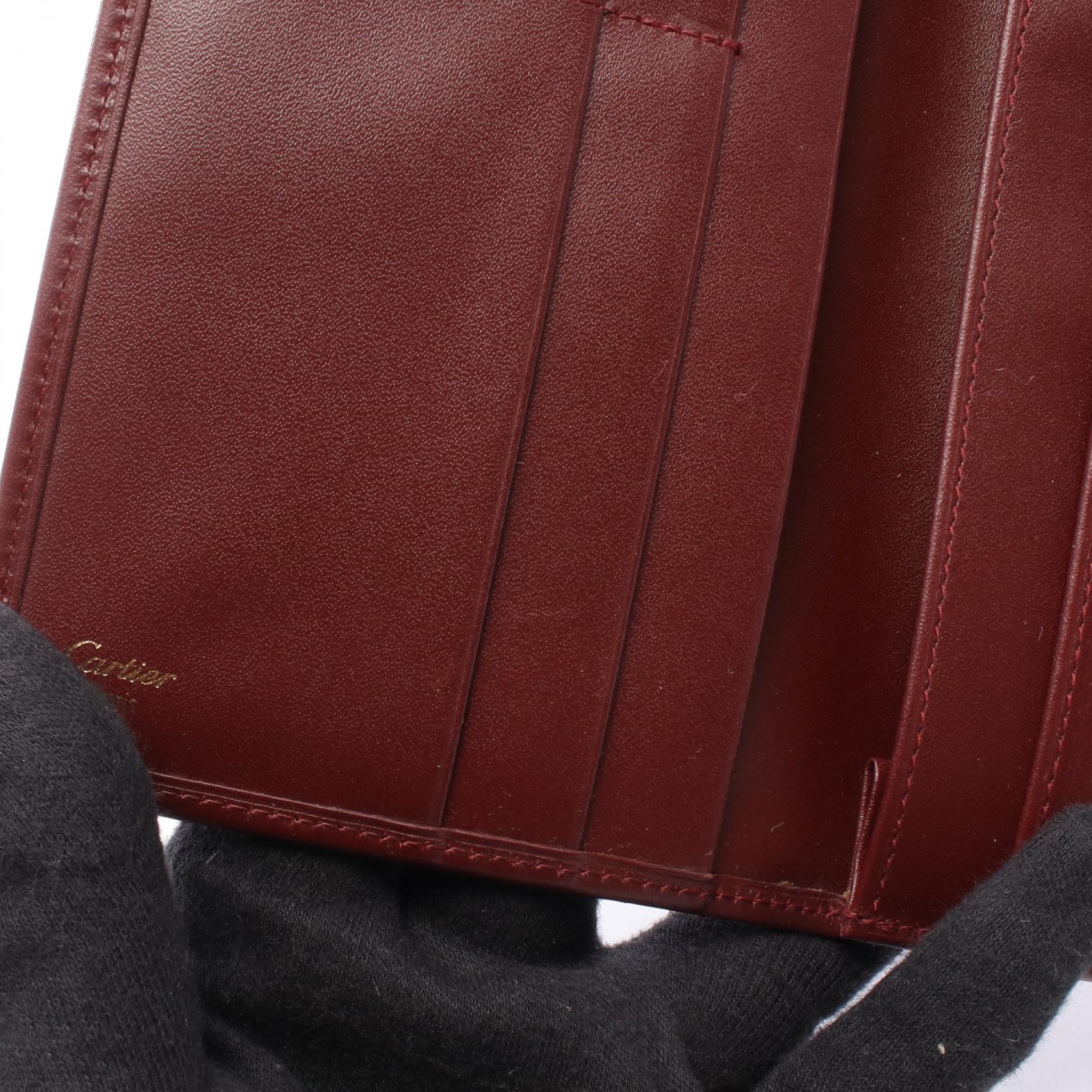カルティエ マストライン レザー長財布