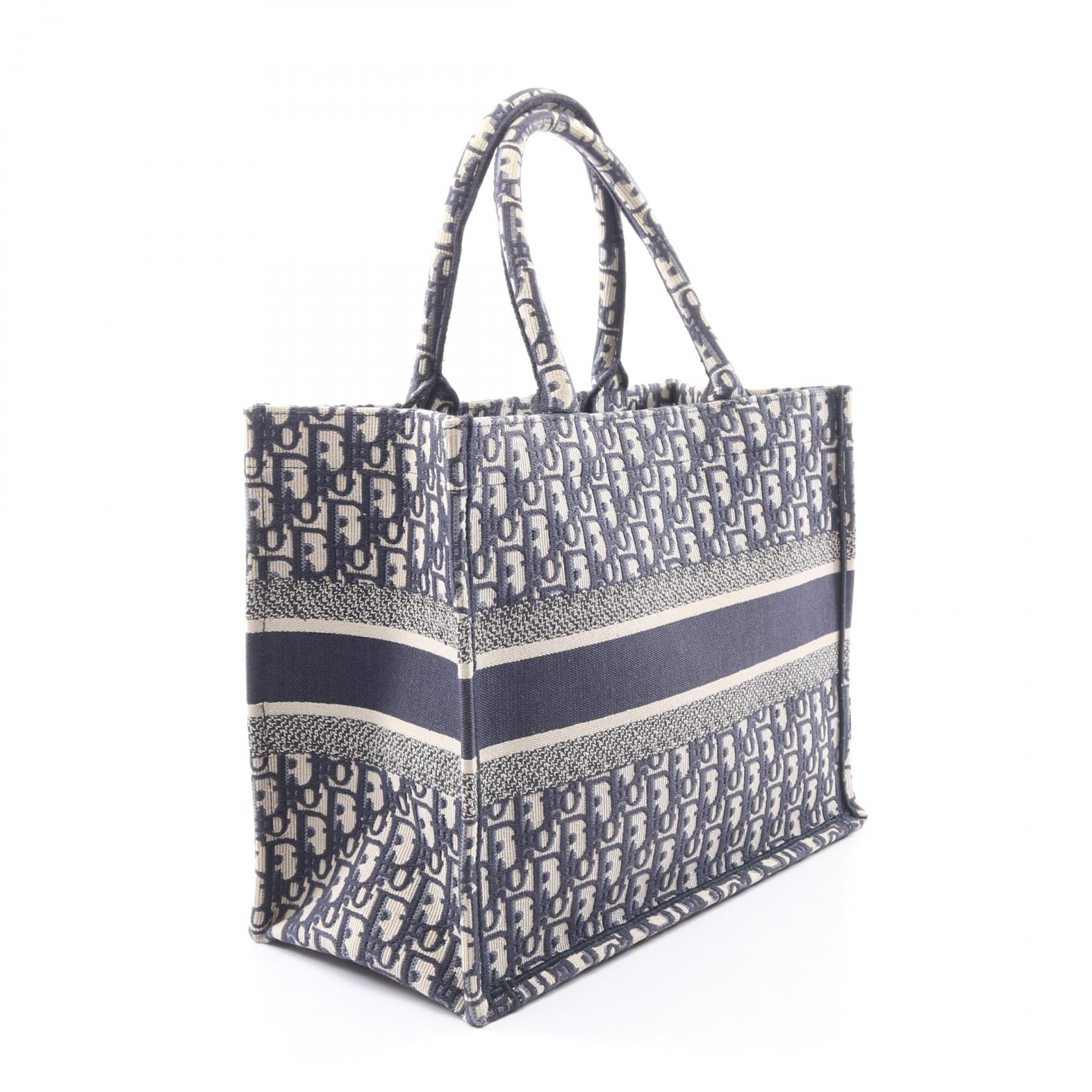 ディオール BOOK TOTE オブリークエンブロイダリー キャンバストートバッグ