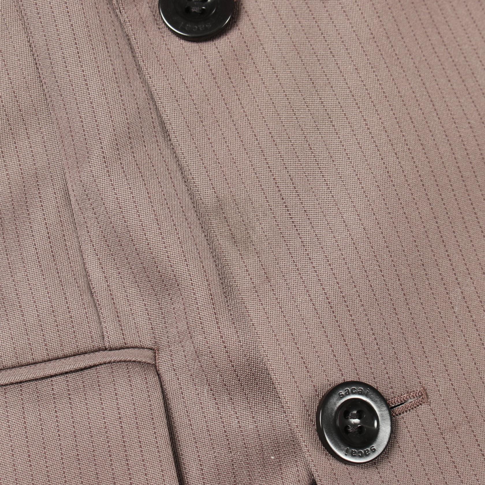 サカイ Doeskin Mix Jacket ウールジャケット