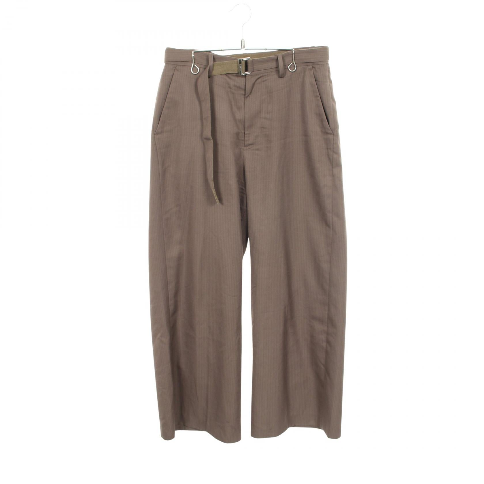 サカイ Doeskin Pants ウールパンツ