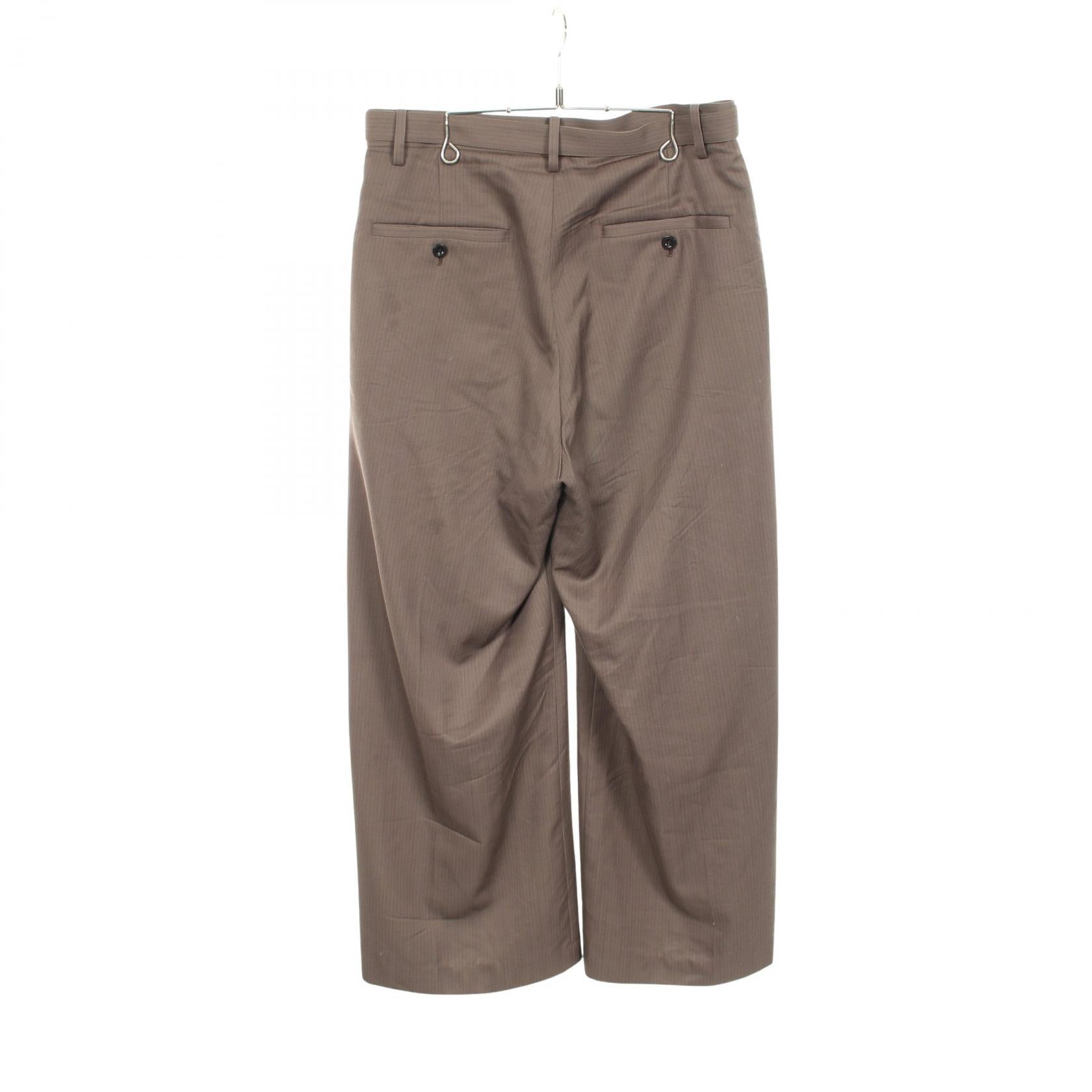 サカイ Doeskin Pants ウールパンツ