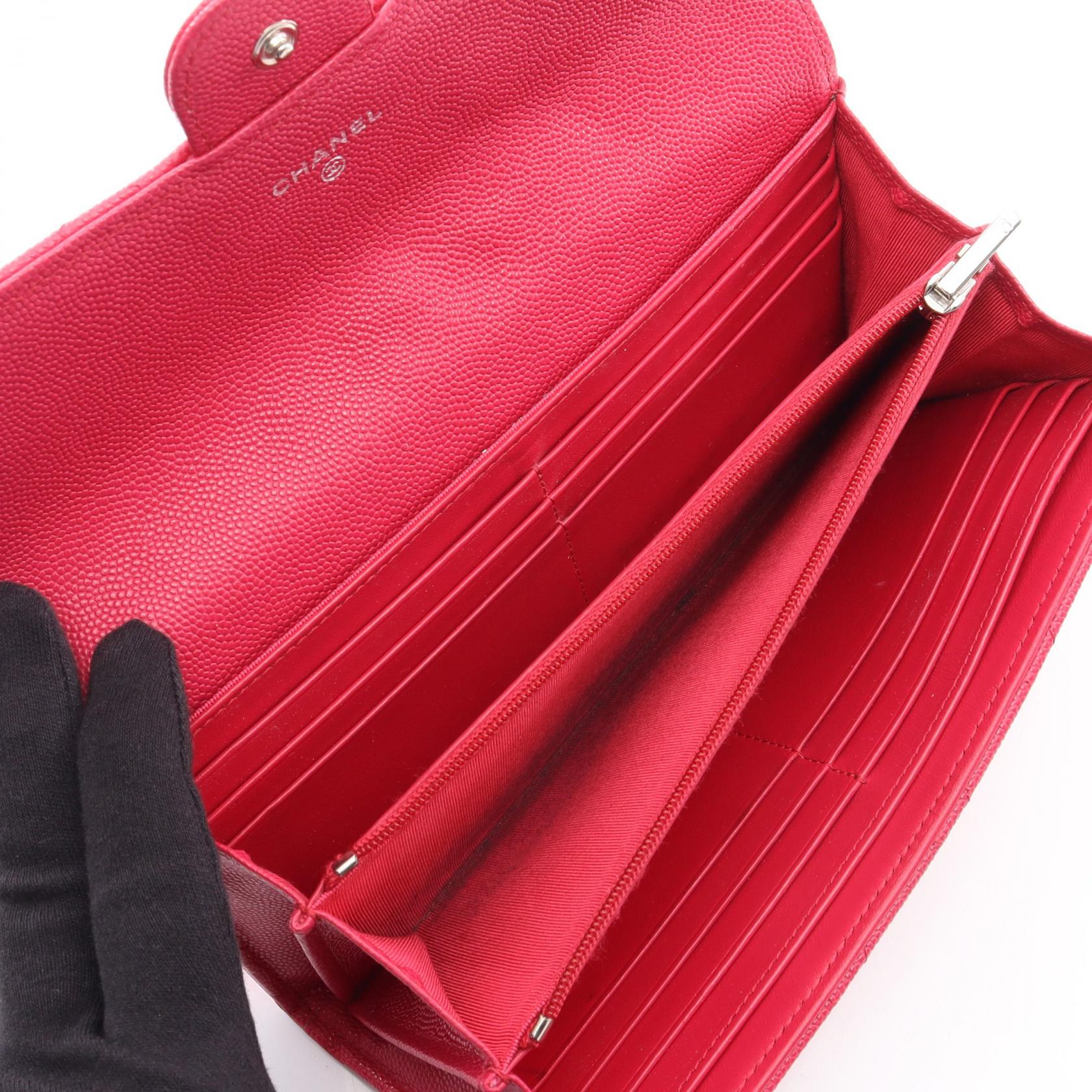 シャネル クラシックロングフラップウォレット 長財布