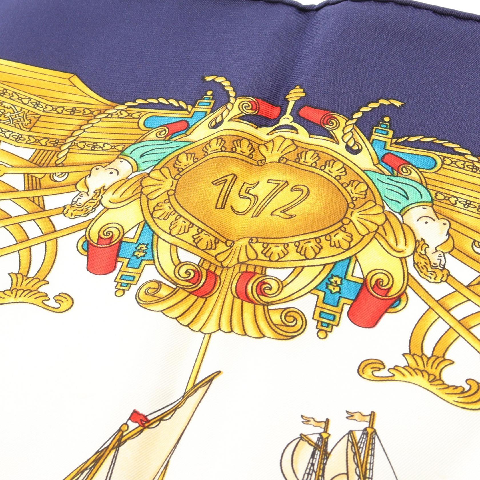 エルメス カレ90 VOILES DE LUMIERE シルクスカーフ
