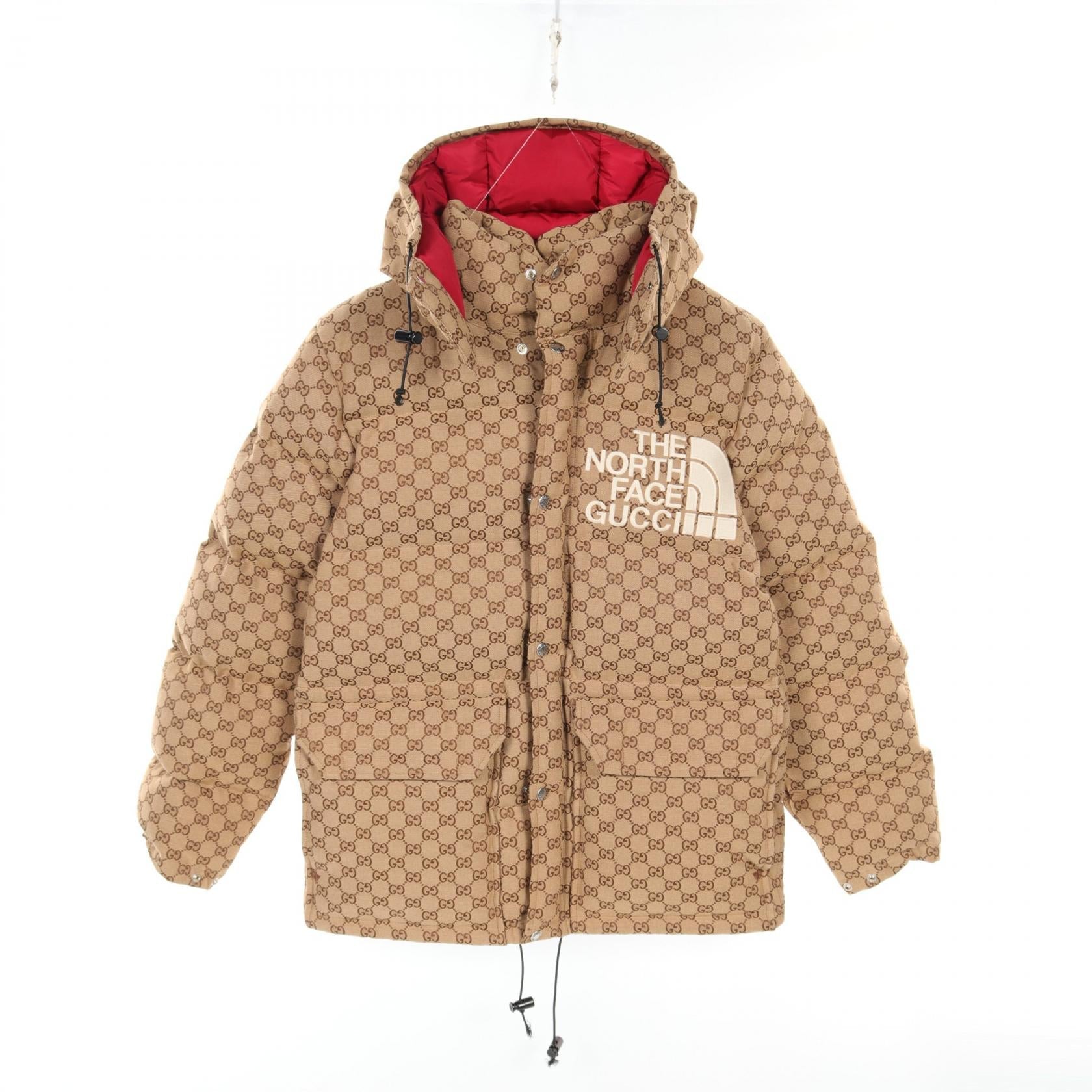 グッチ GUCCI × THE NORTH FACE GG キャンバス ダウン ジャケット