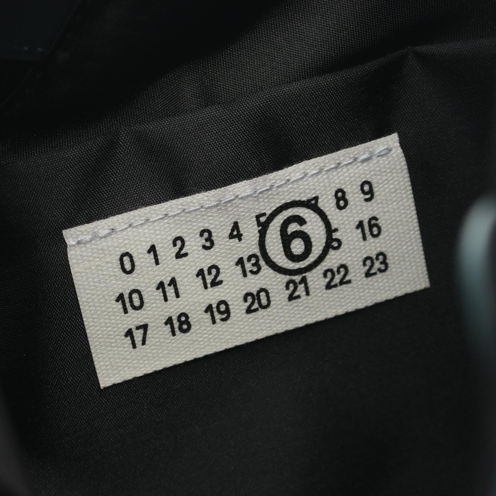 MM6 JAPANESE ミニレザーハンドバッグ