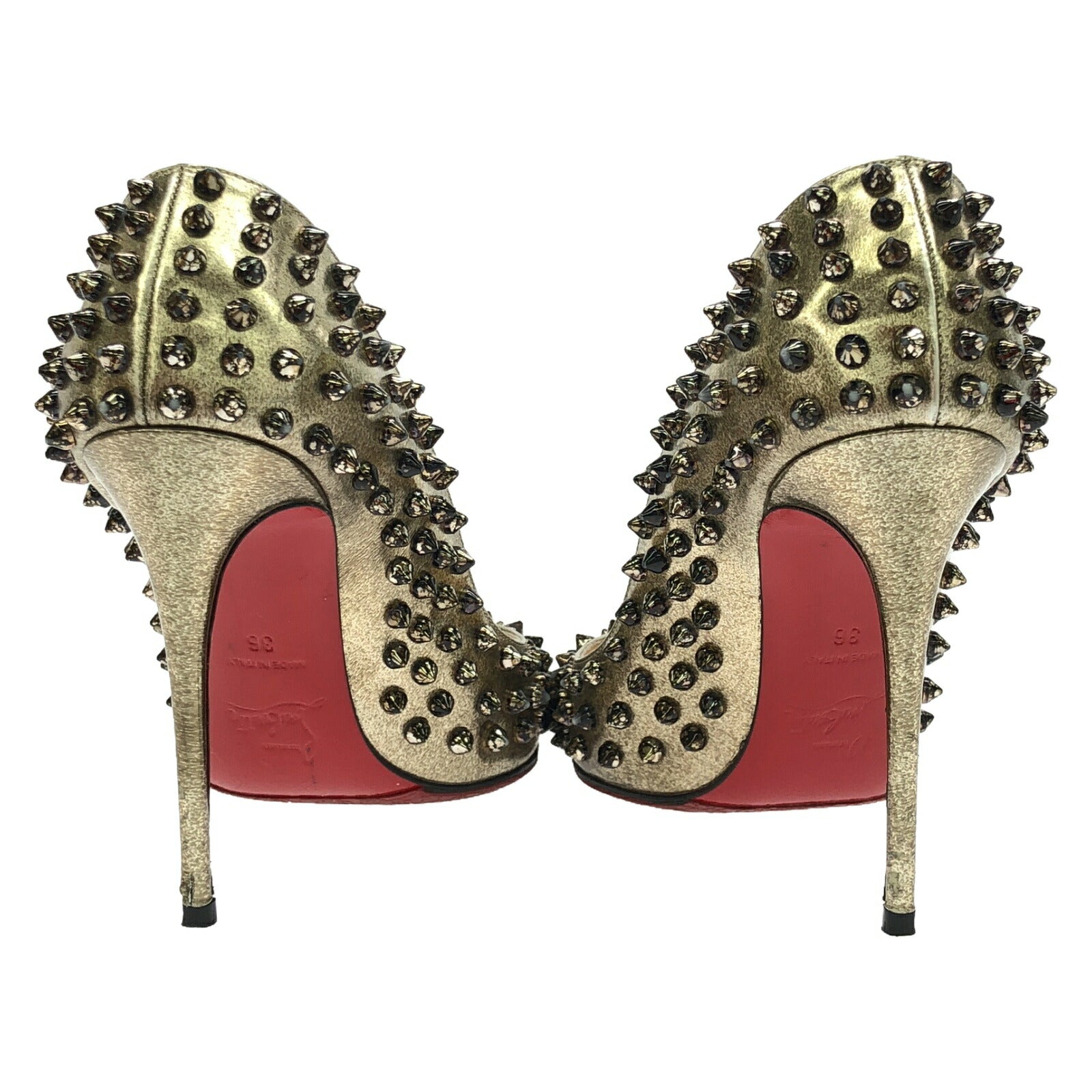 クリスチャン ルブタン スタッズ パンプス