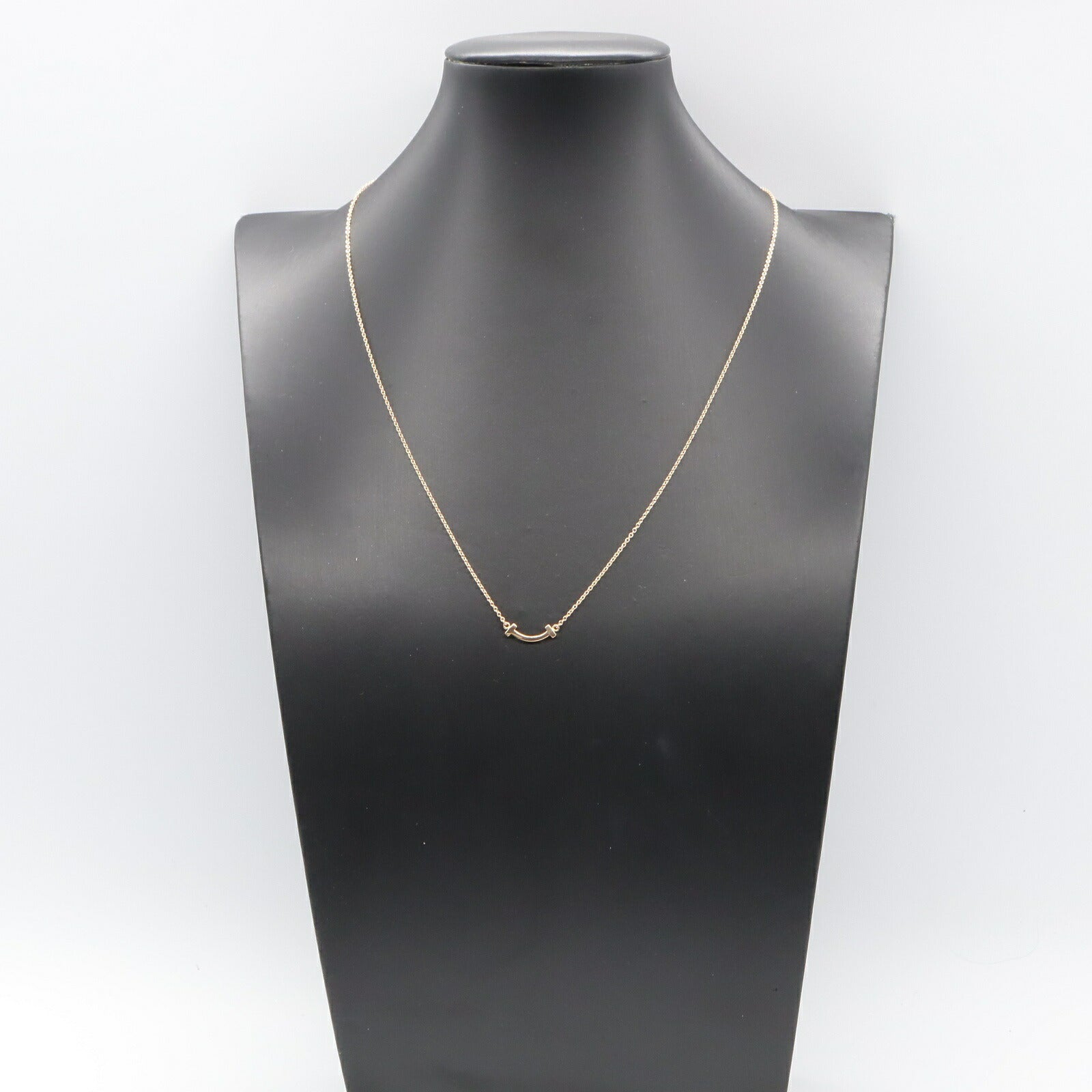 ティファニー Tスマイル Au750 ネックレス