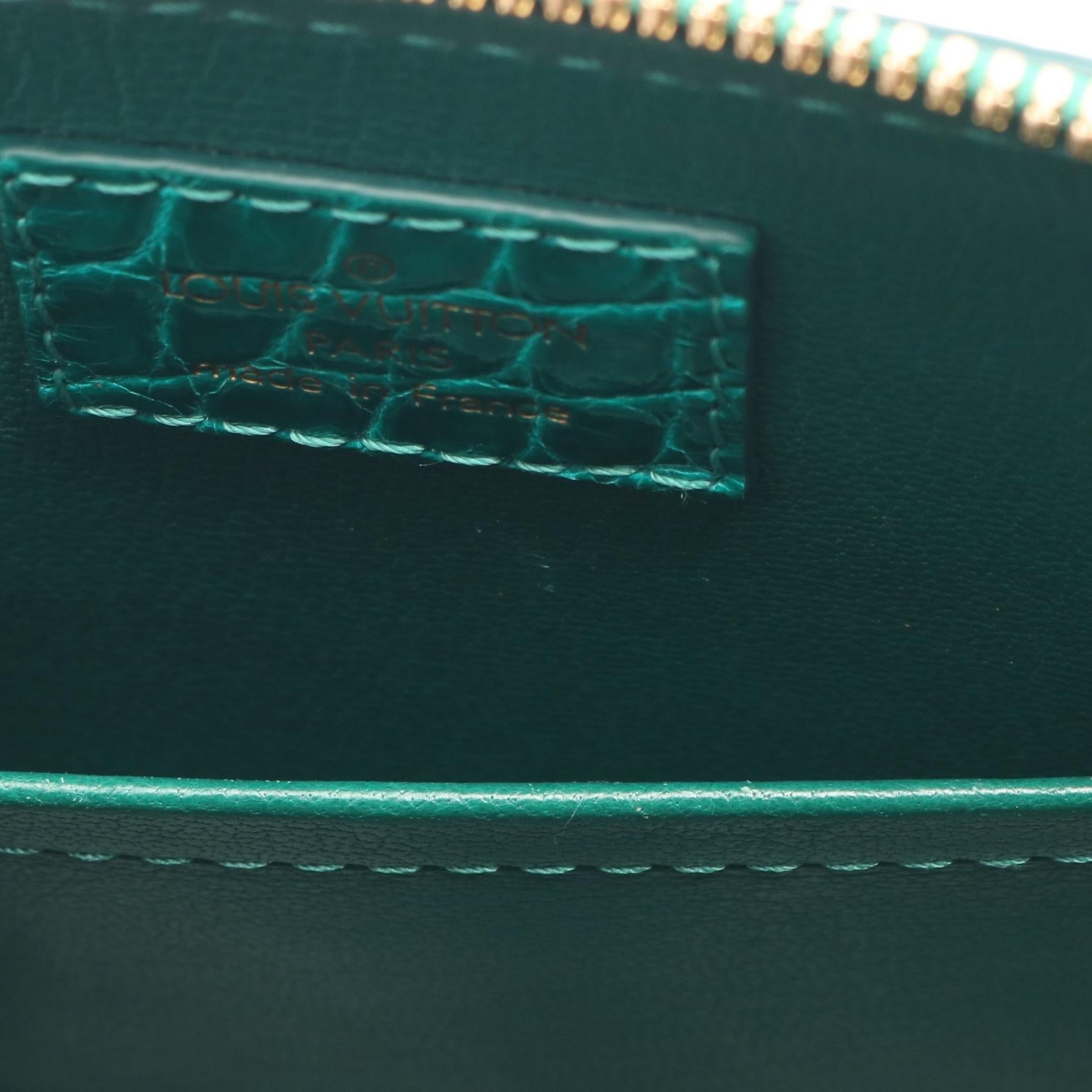 ルイ・ヴィトン アルマ BB エキゾチック レザー ハンドバッグ