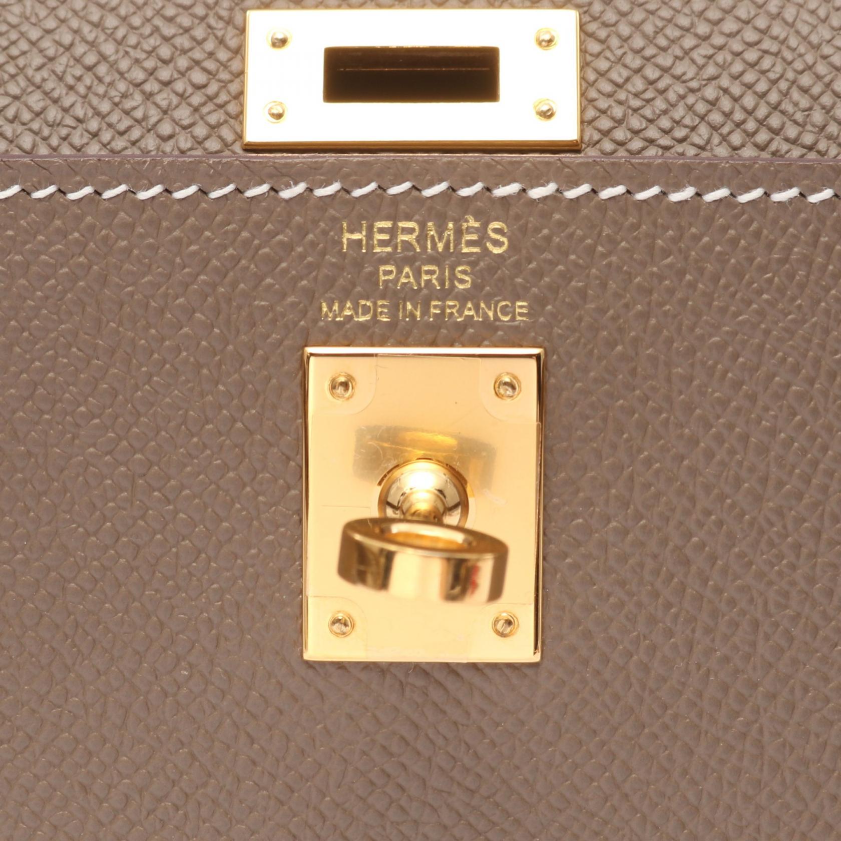 エルメス ケリー 25 ヴォー エプソン ハンドバッグ