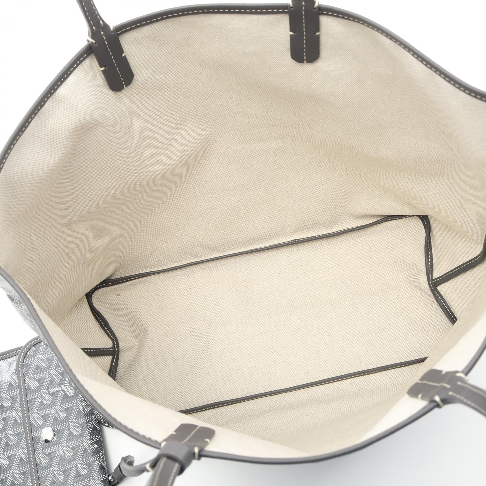 ゴヤール サン・ルイ PM PVCコーティングトートバッグ