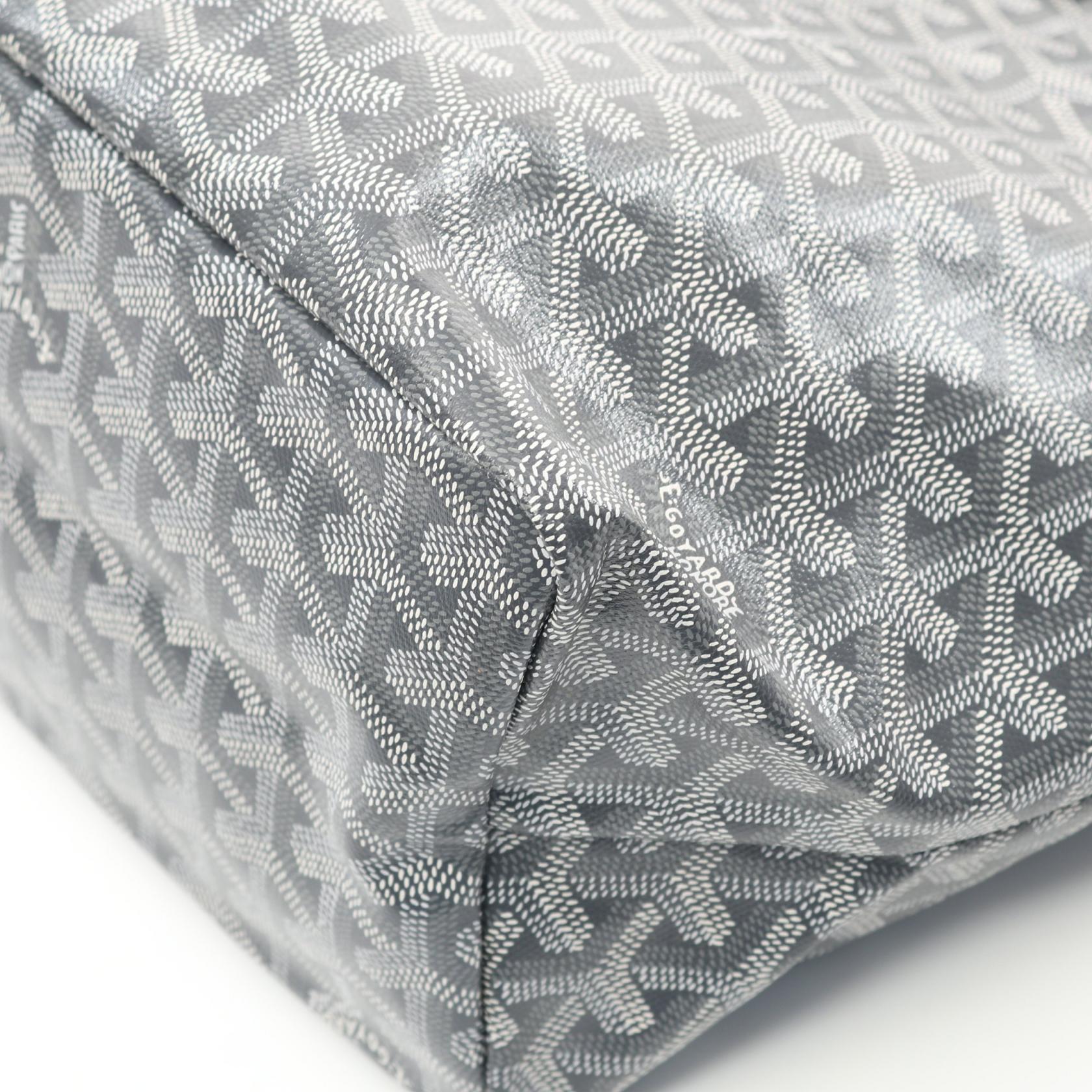 ゴヤール サン・ルイ PM PVCコーティングトートバッグ