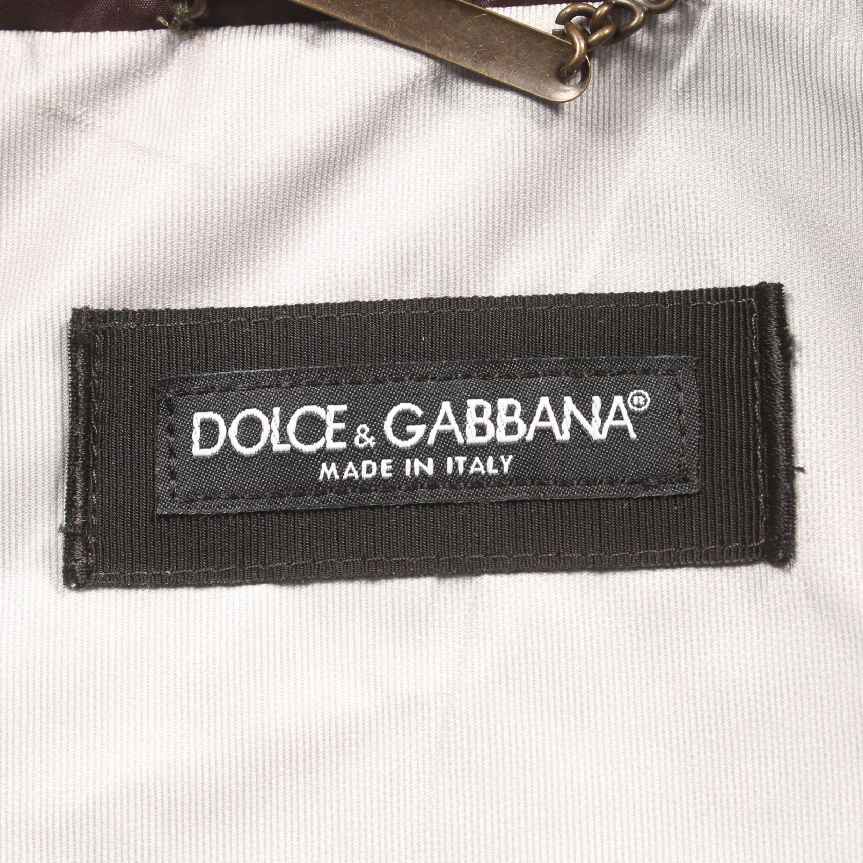 ドルチェ&ガッバーナ ナイロンポリエステルジャケット