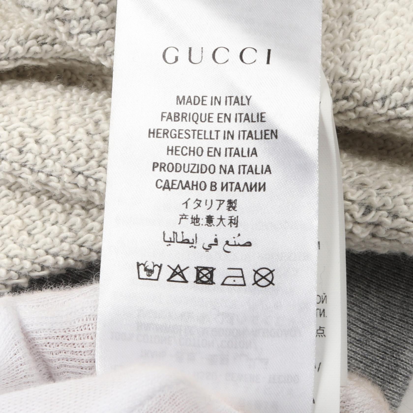 グッチ ヴィンテージロゴ タイガー コットンスウェット