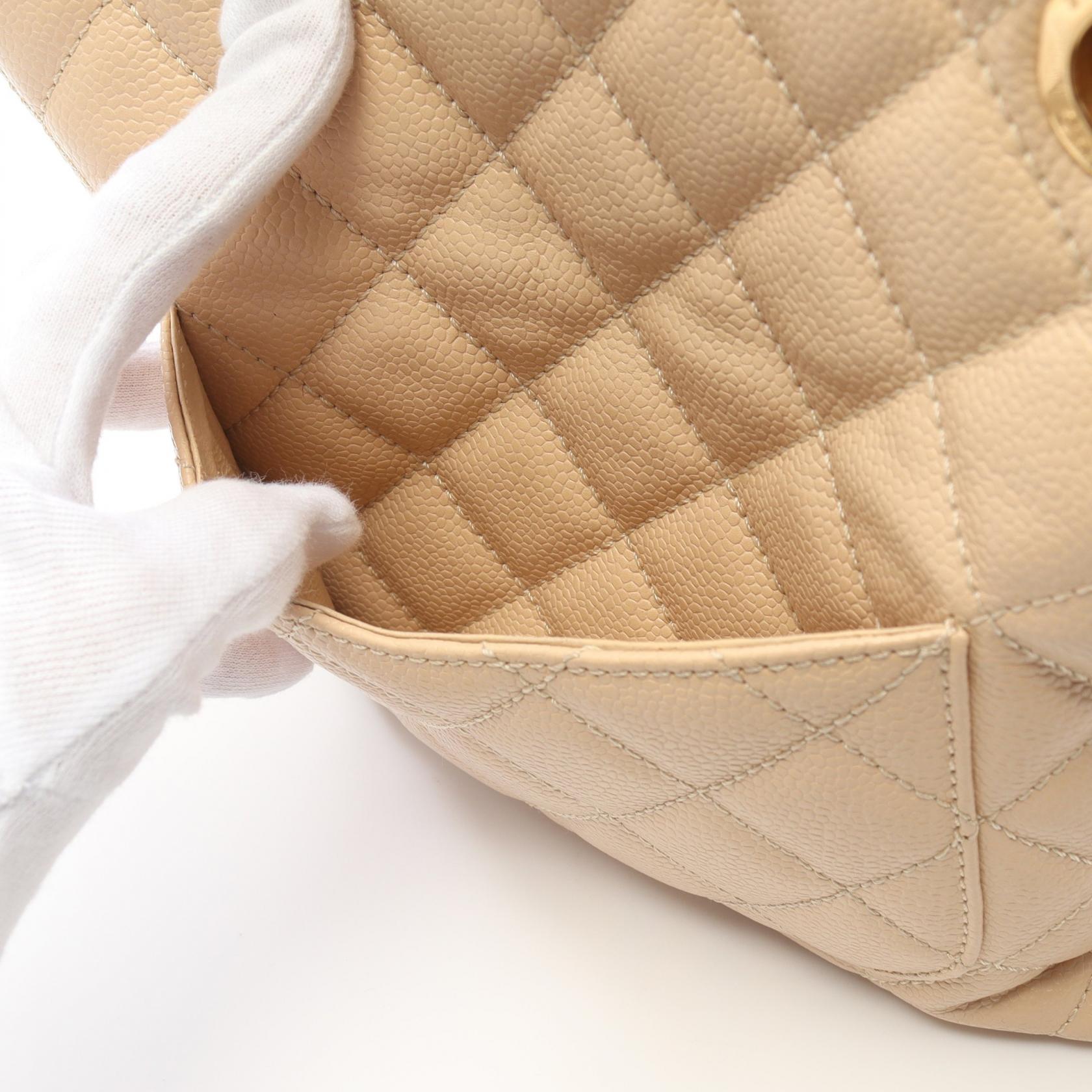 シャネル マトラッセ グレインドカーフスキン トートバッグ