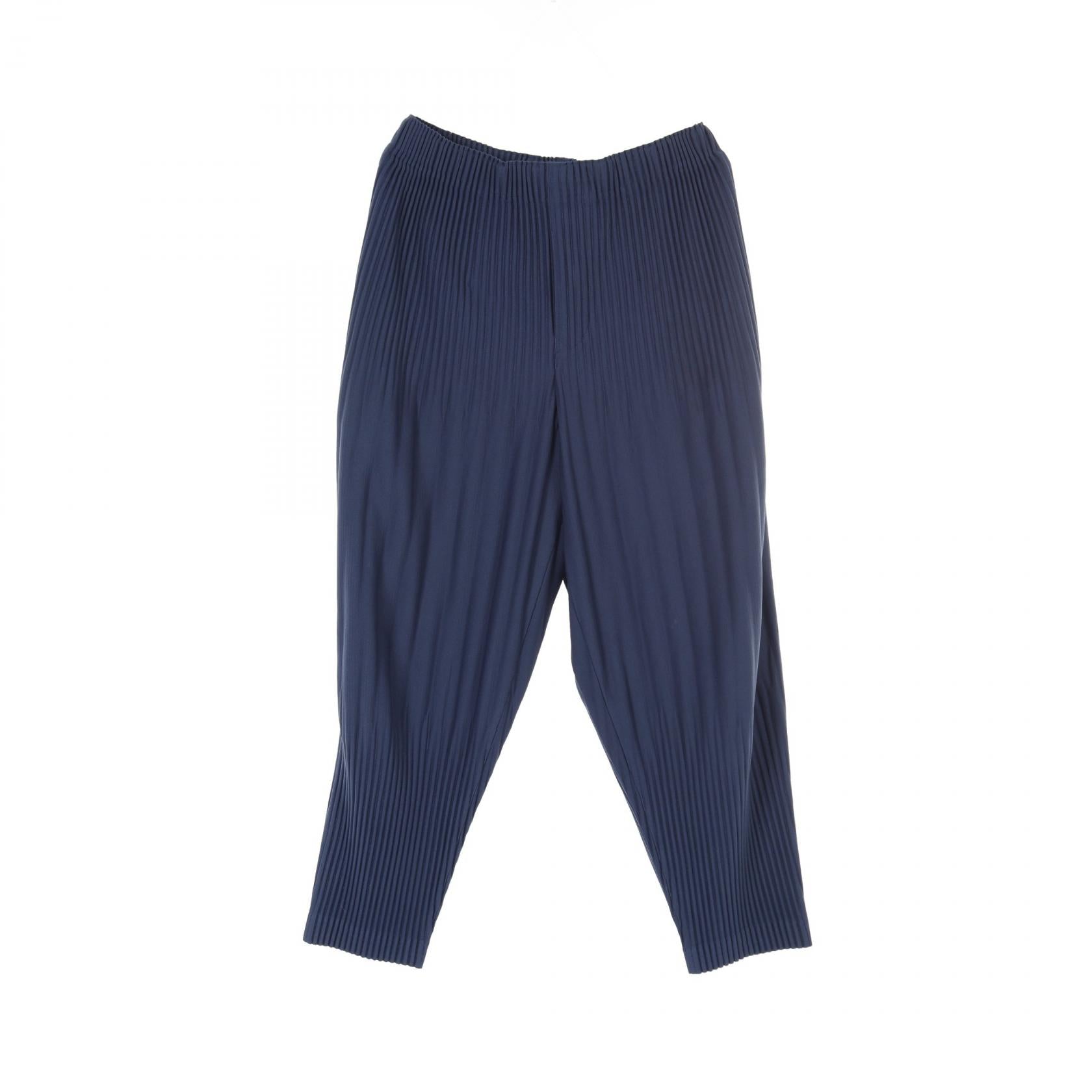 オム プリッセ イッセイ ミヤケ ポリエステル パンツ