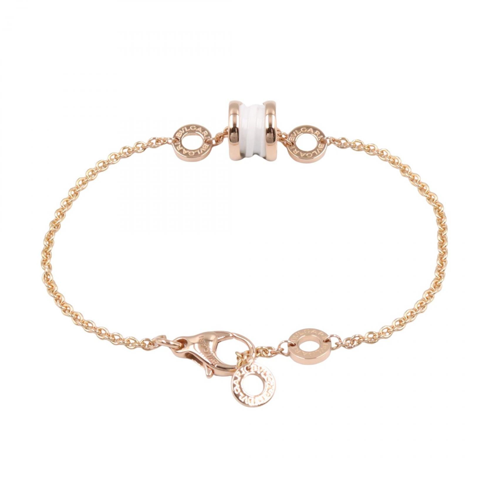 ブルガリ B-zero1 Au750 セラミック ブレスレット サイズ 15-16.5