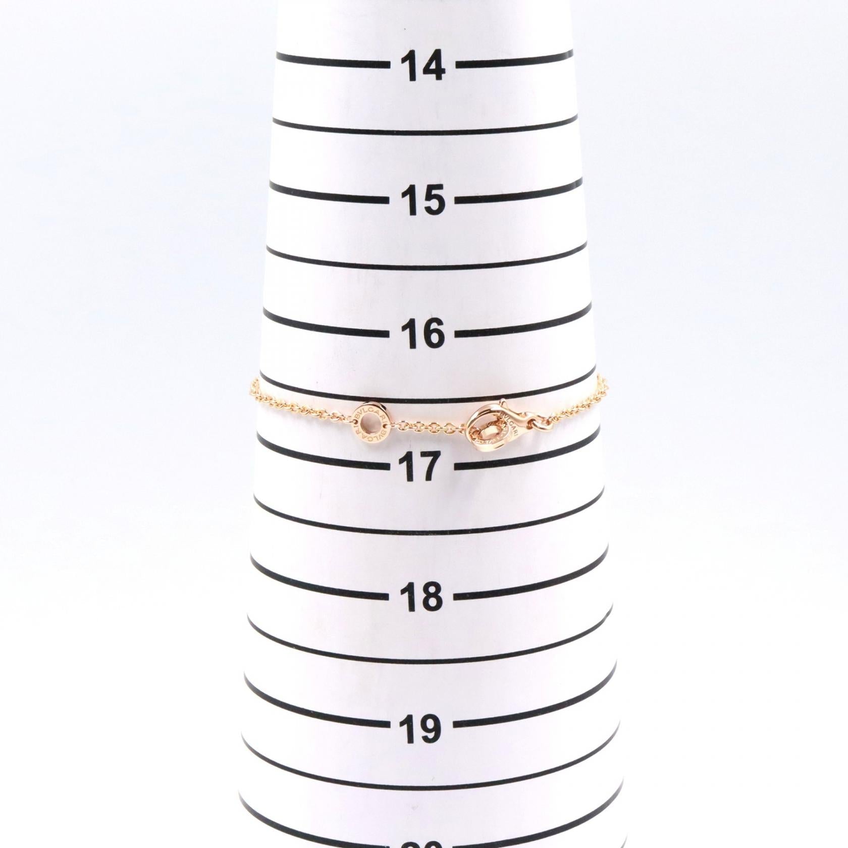 ブルガリ B-zero1 Au750 セラミック ブレスレット サイズ 15-16.5