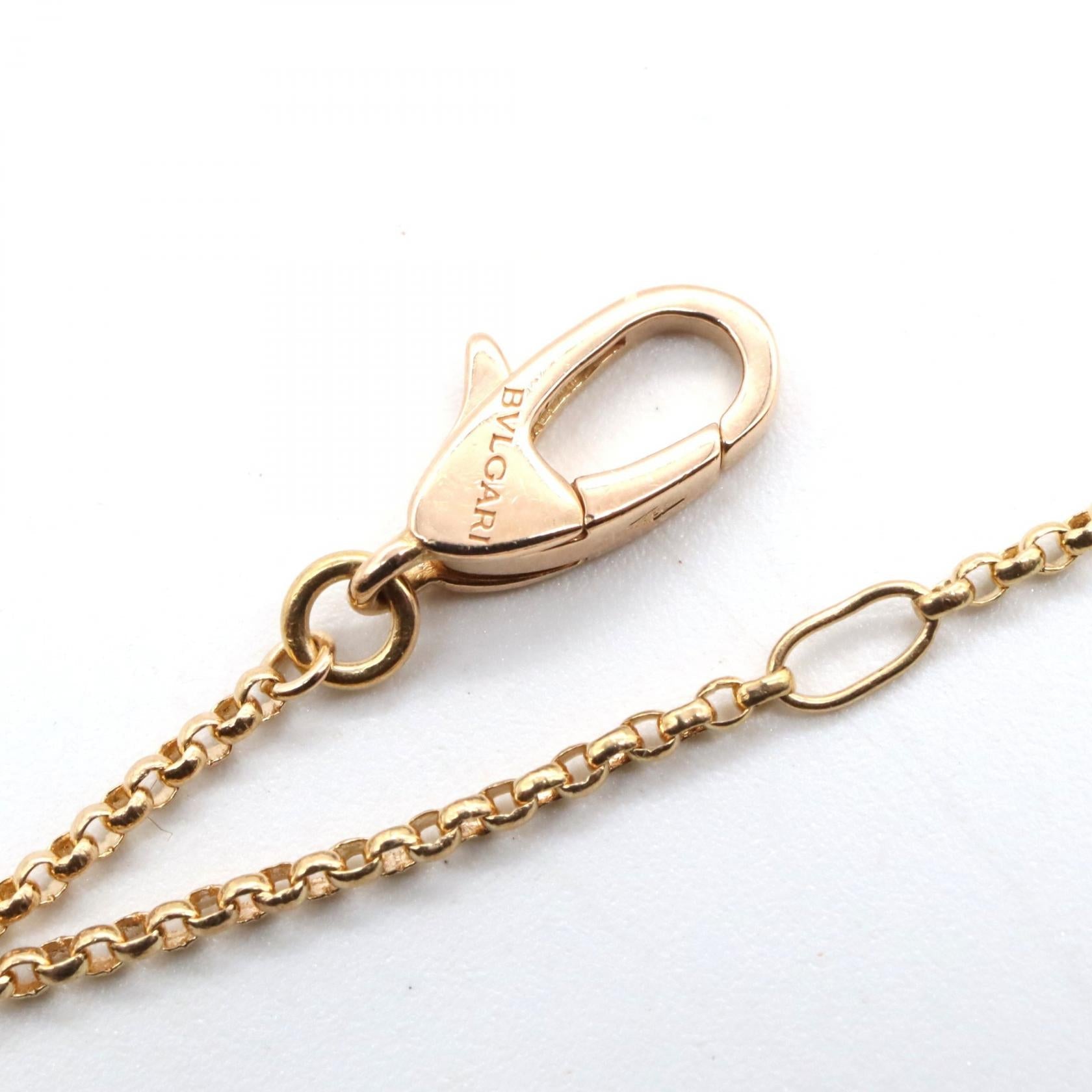 ブルガリ ブルガリ K18PG パール ブレスレット サイズ17