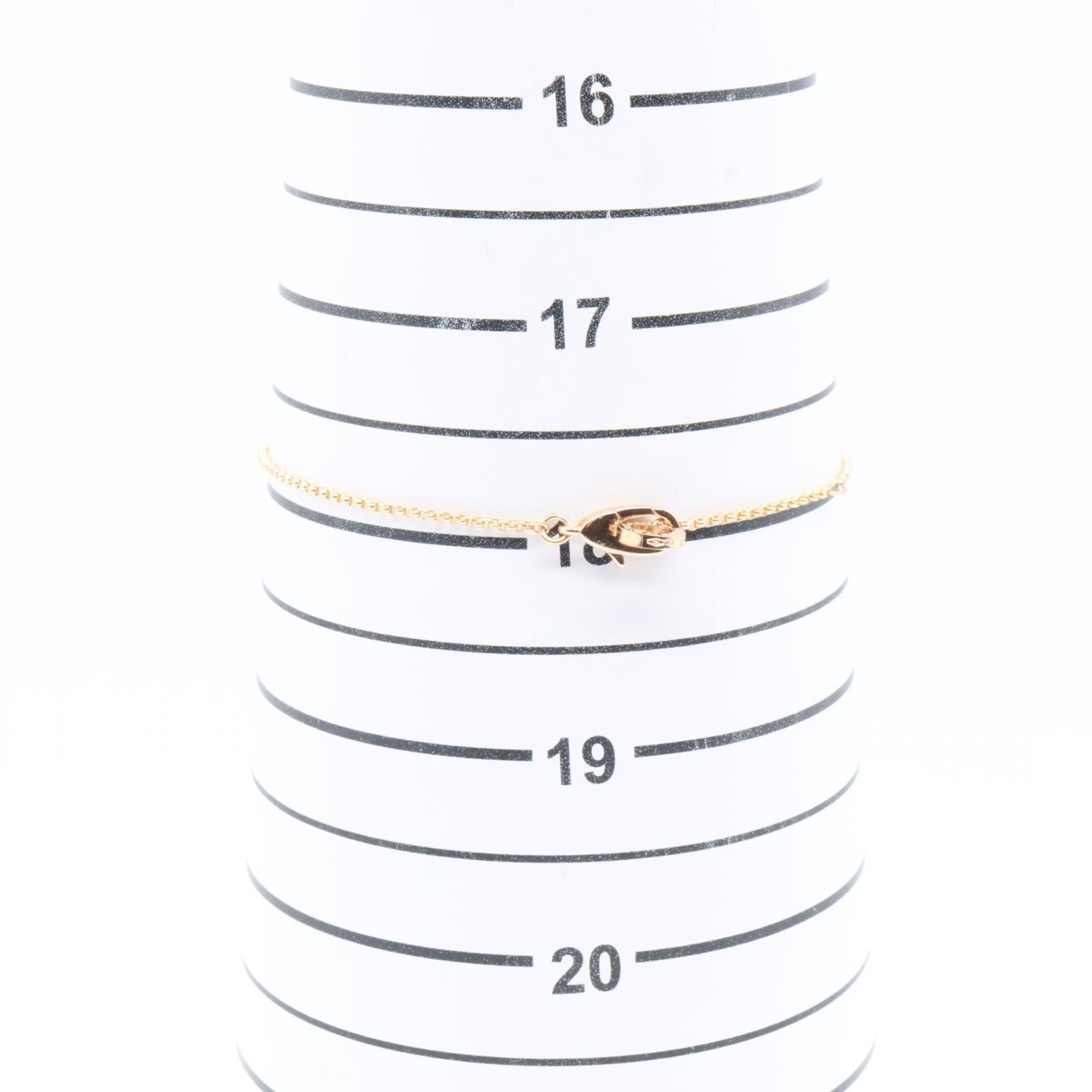 ブルガリ ブルガリ K18PG パール ブレスレット サイズ17