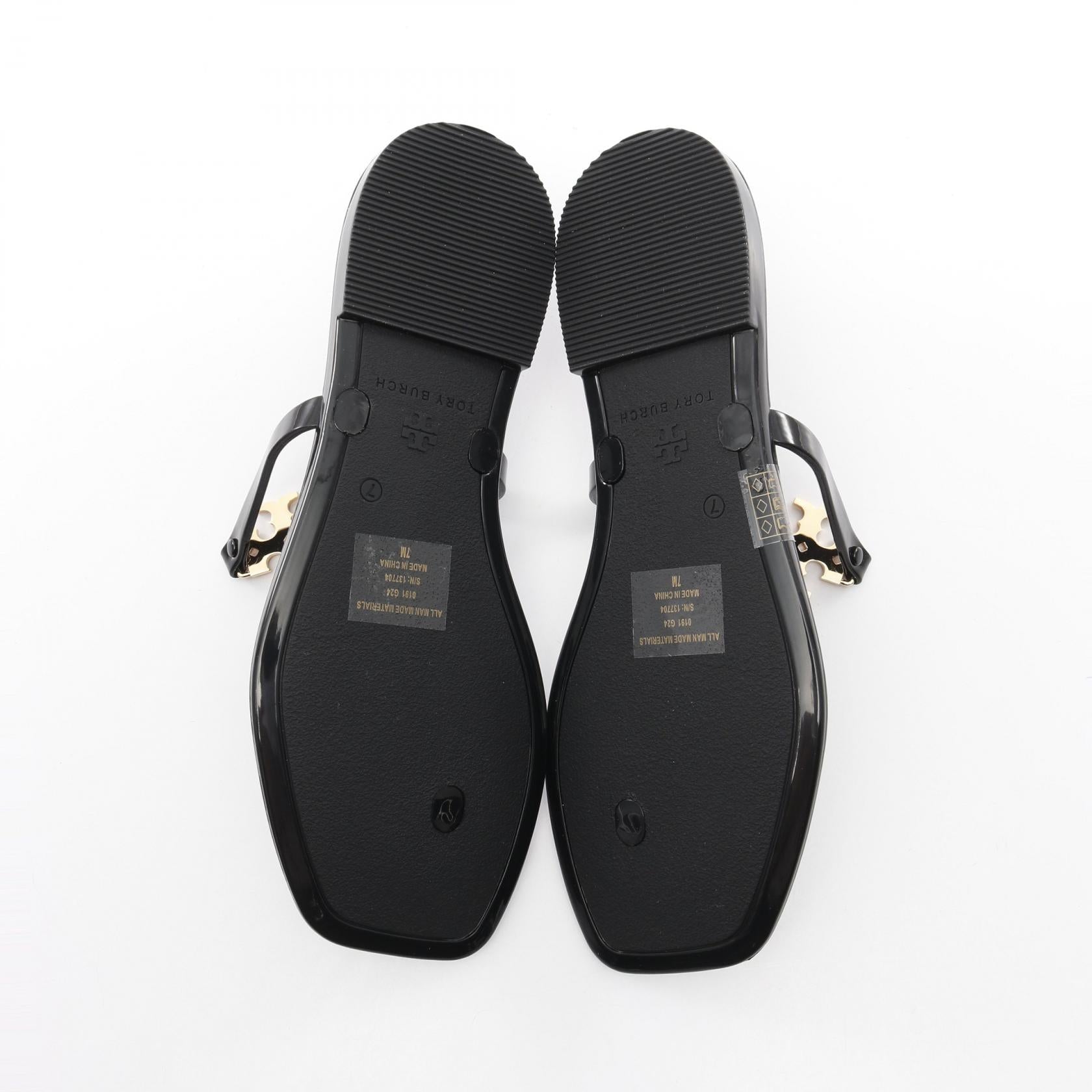 トリー バーチ ロクサーヌ ジェリー パテント レザー サンダル