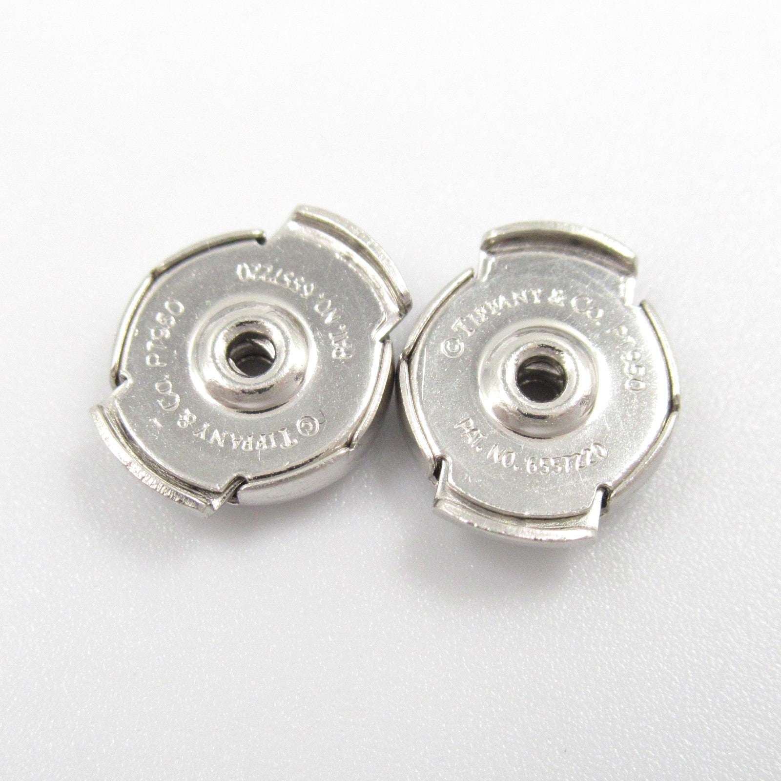 ティファニー ヴィクトリア ミニ Pt950 ダイヤモンド ピアス