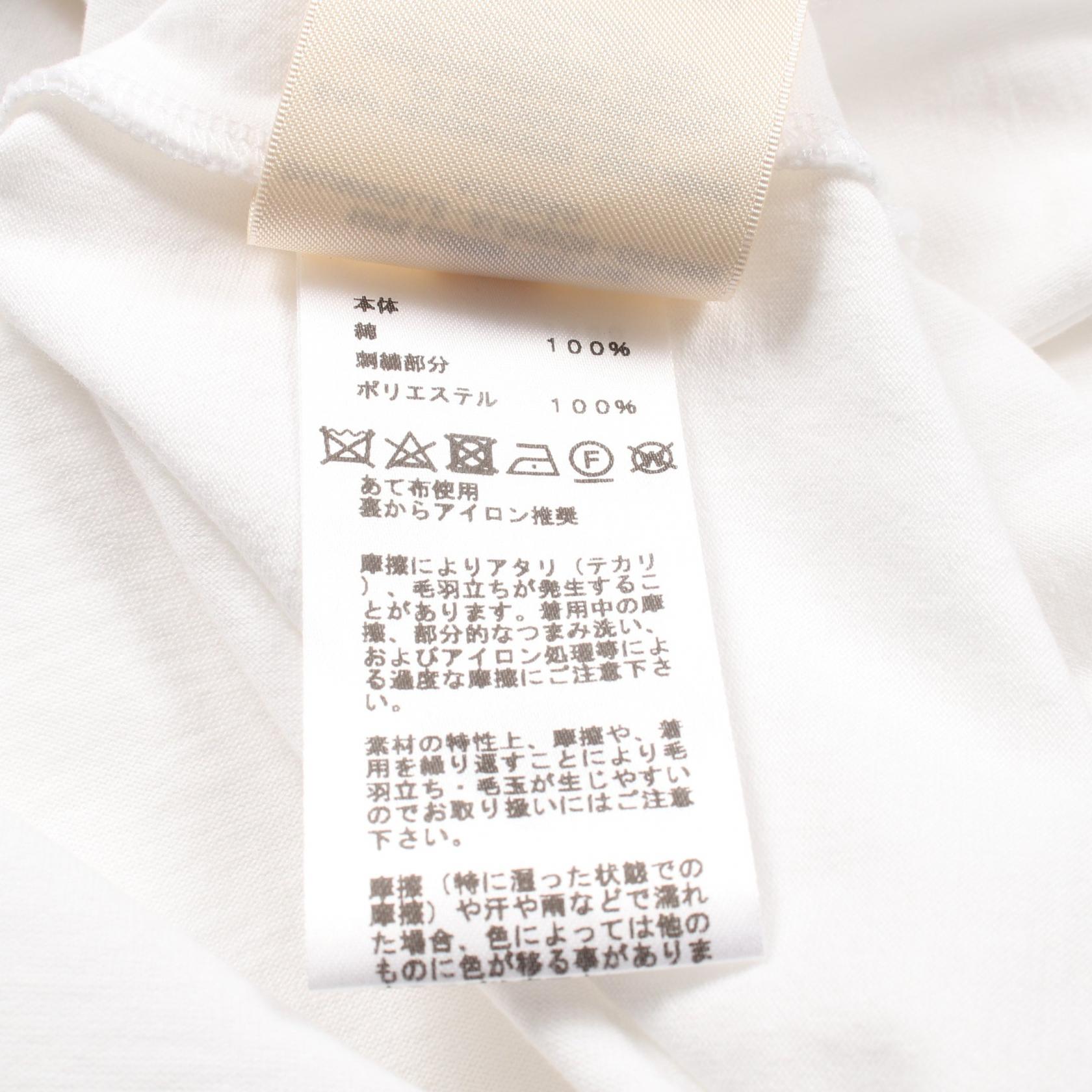 エルメス H刺繍ポケット コットントップス