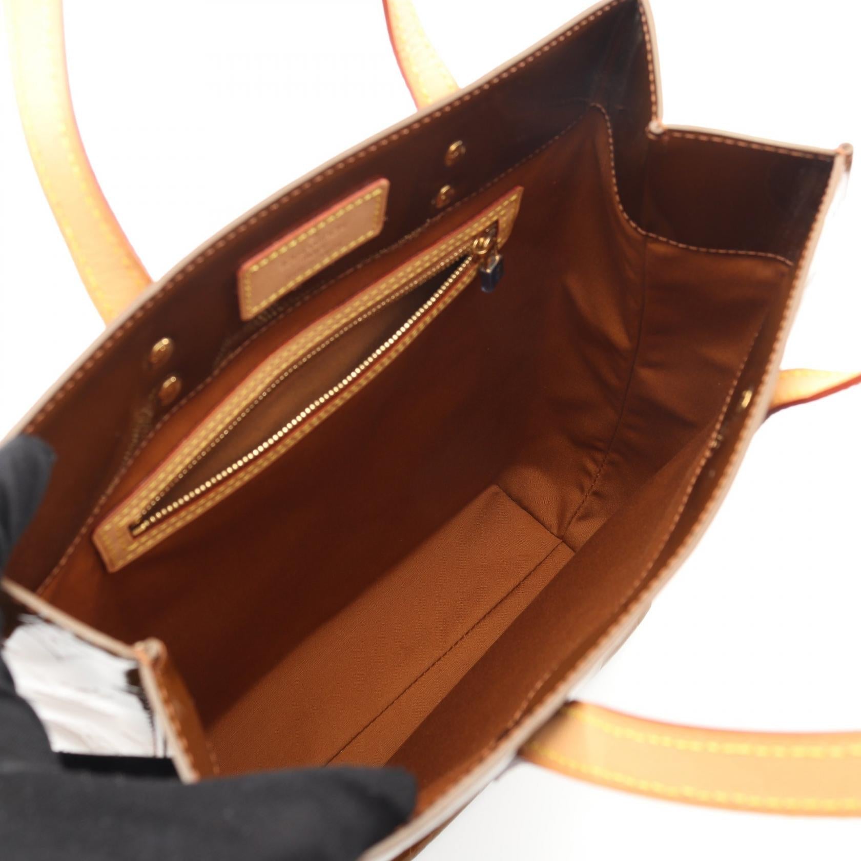 ルイヴィトン リードMM ヴェルニ トートバッグ