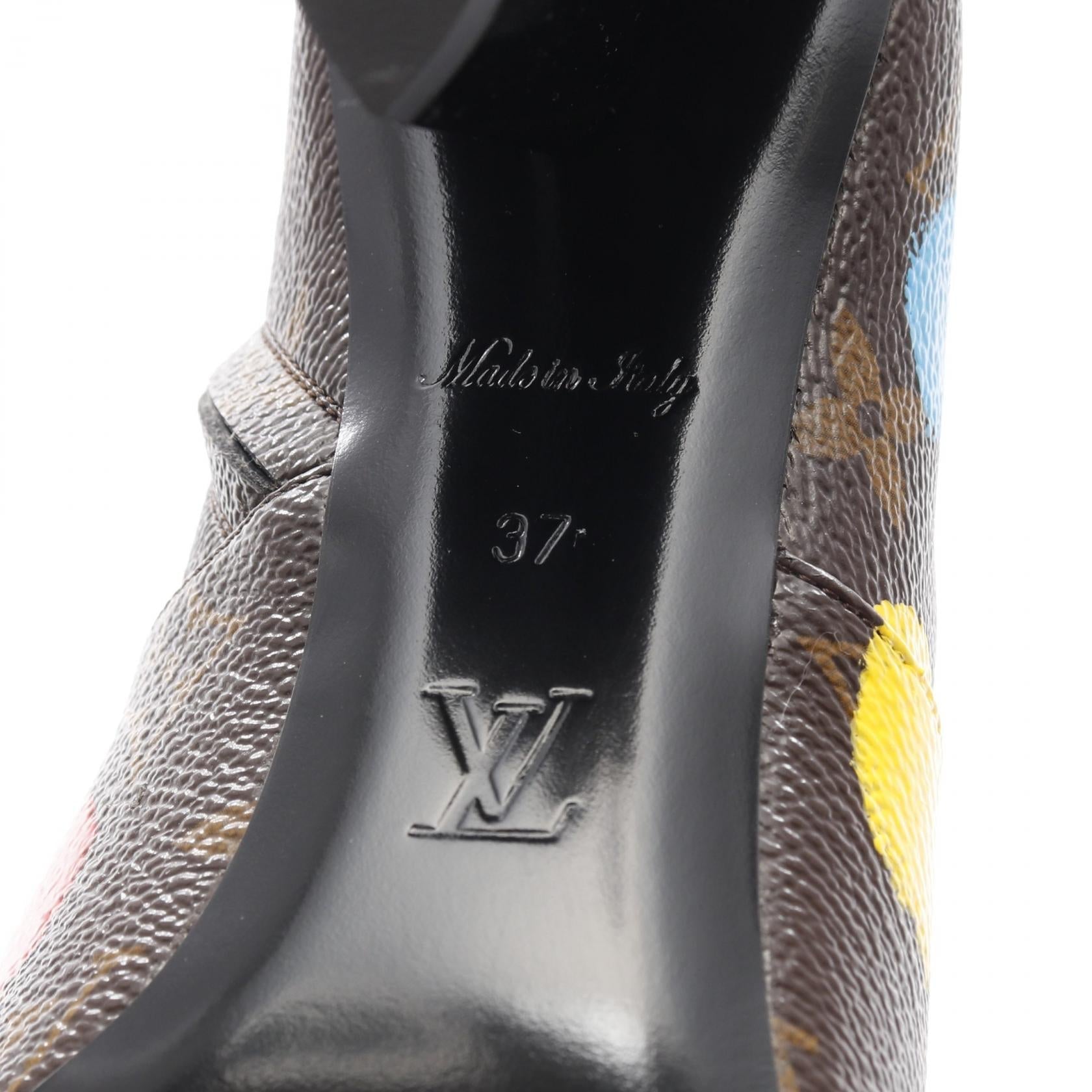 ルイヴィトン LV×YK ペインティッドドット モノグラム 靴