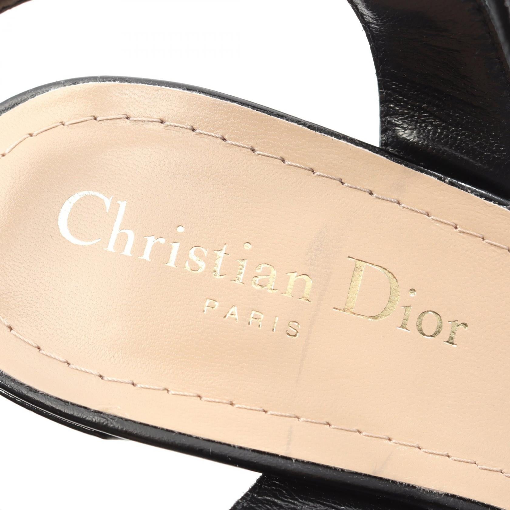 ディオール Dior Call レザーサンダル