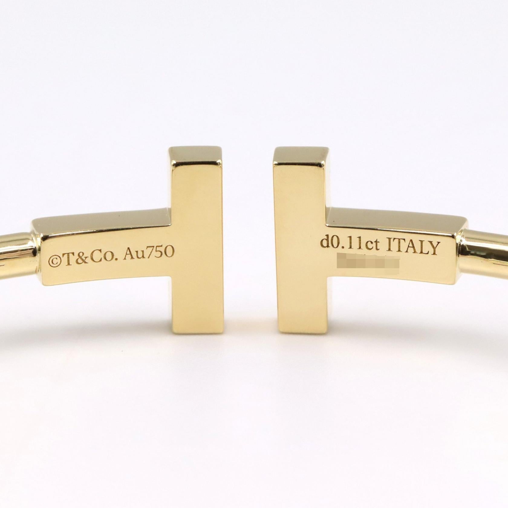 ティファニー T ワイヤー ダイヤ ブレスレット