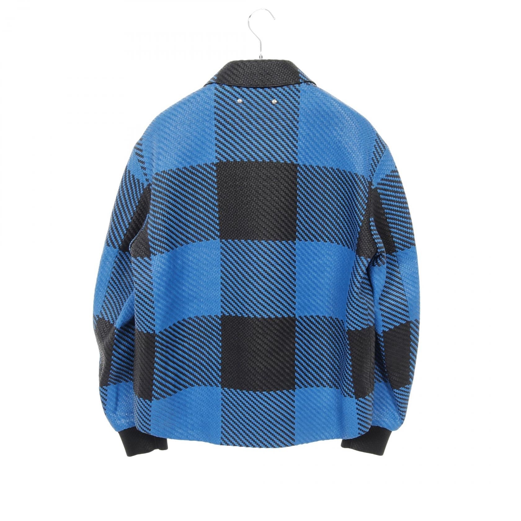 ベルルッティ 編み込み ラムレザー ジャケット