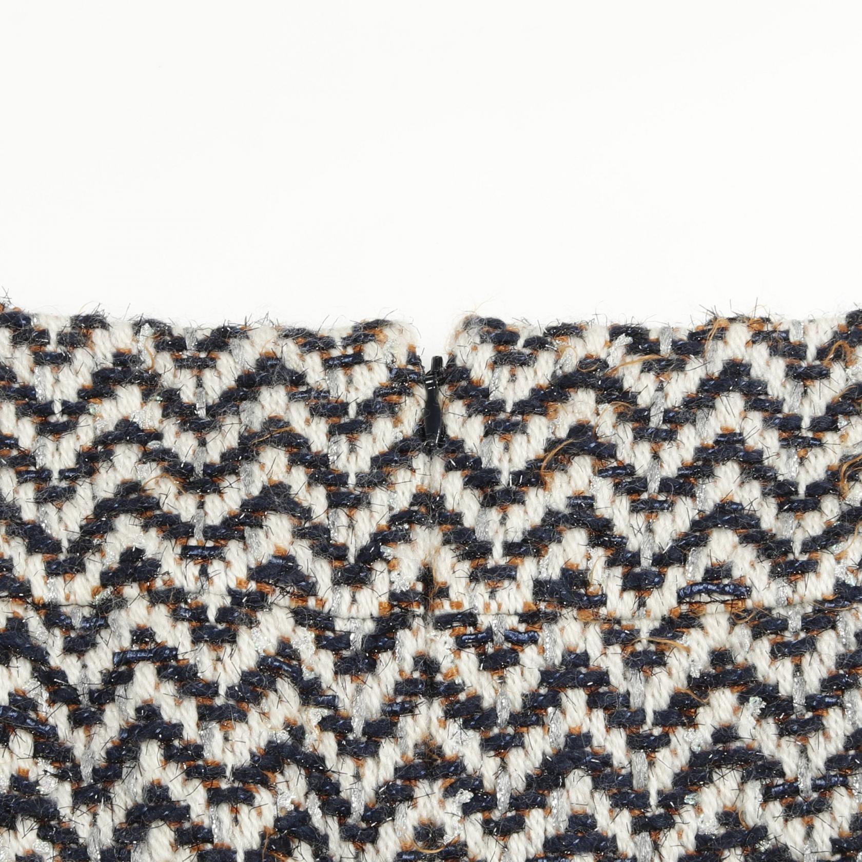 シャネル ココマークウールナイロンスカート