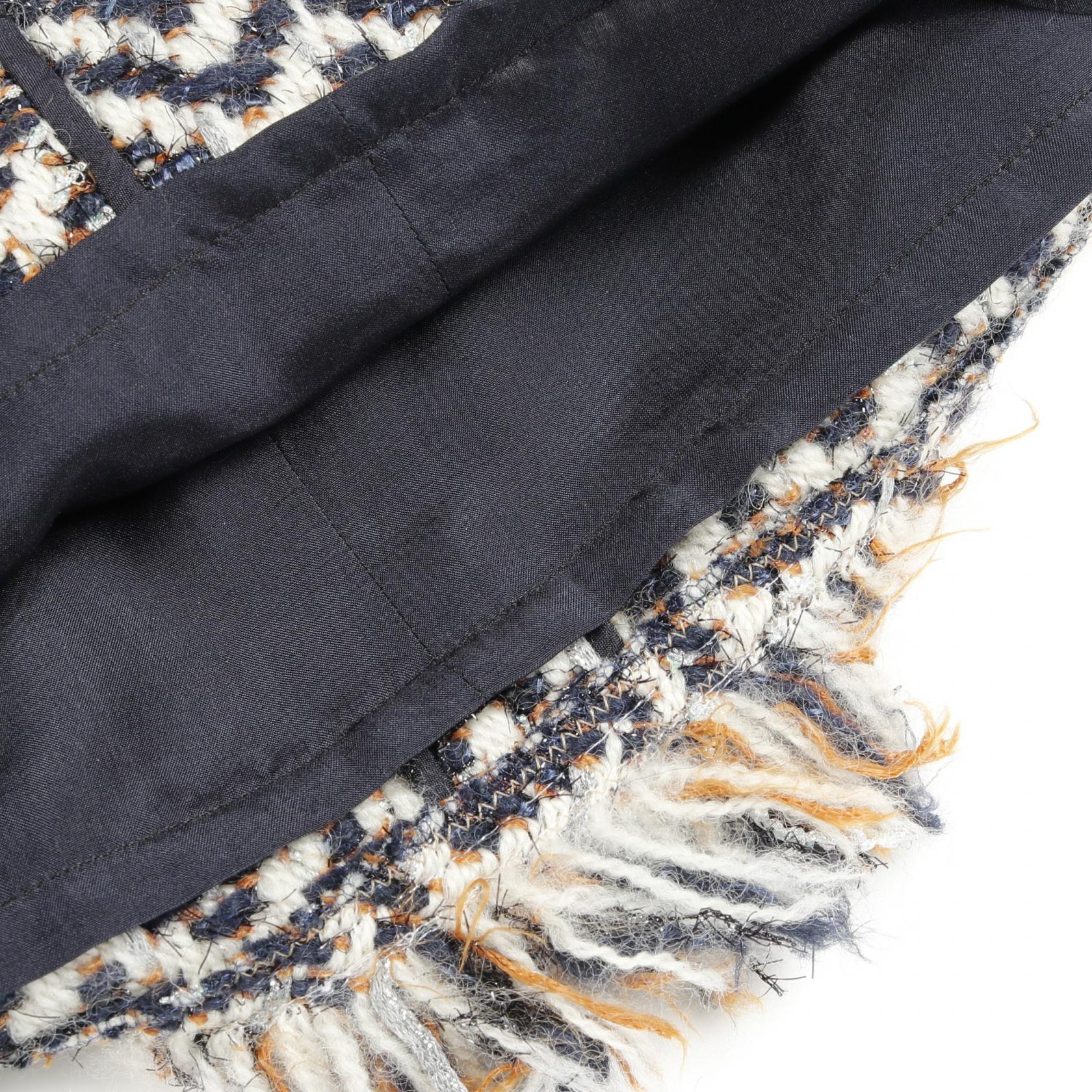 シャネル ココマークウールナイロンスカート