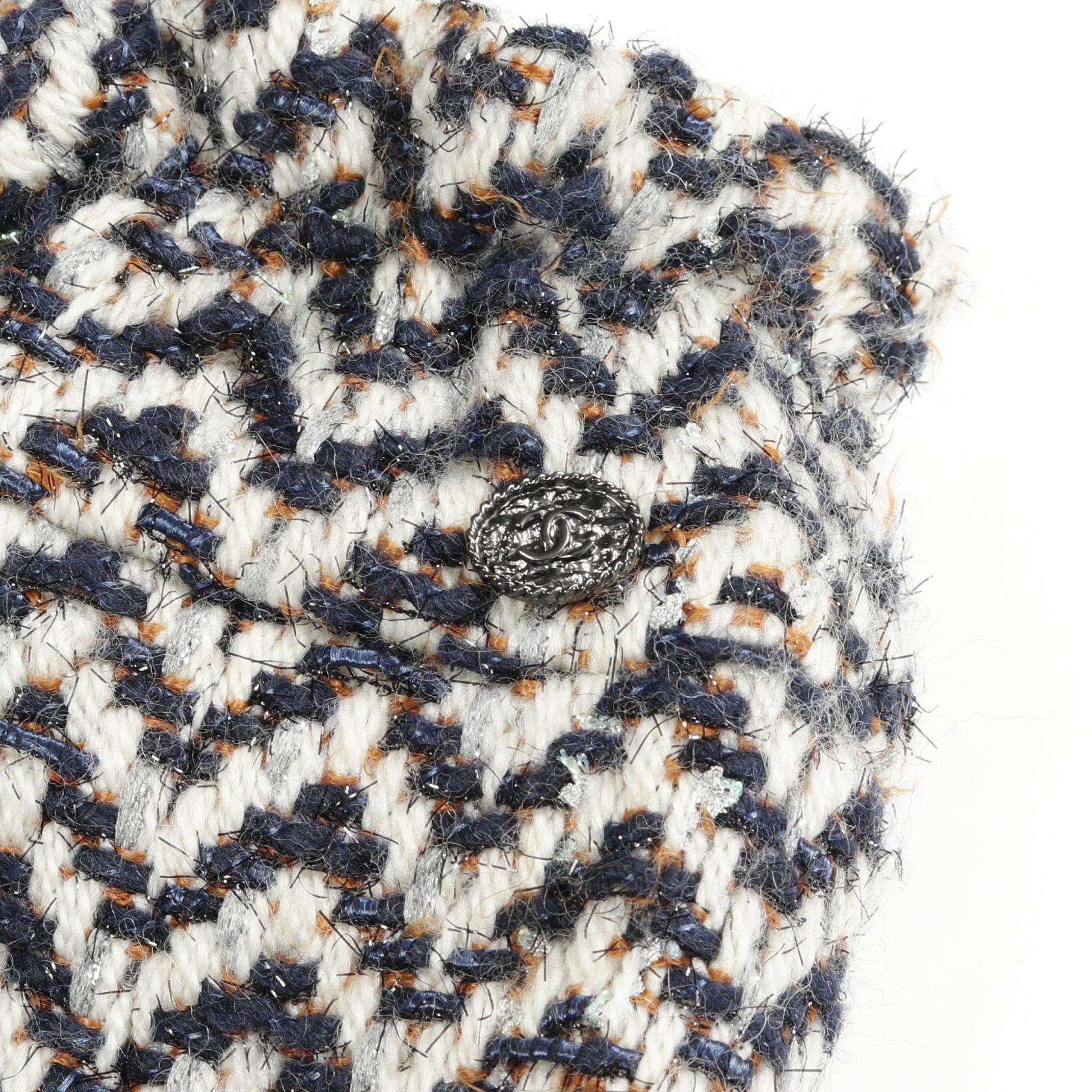 シャネル ココマークウールナイロンスカート