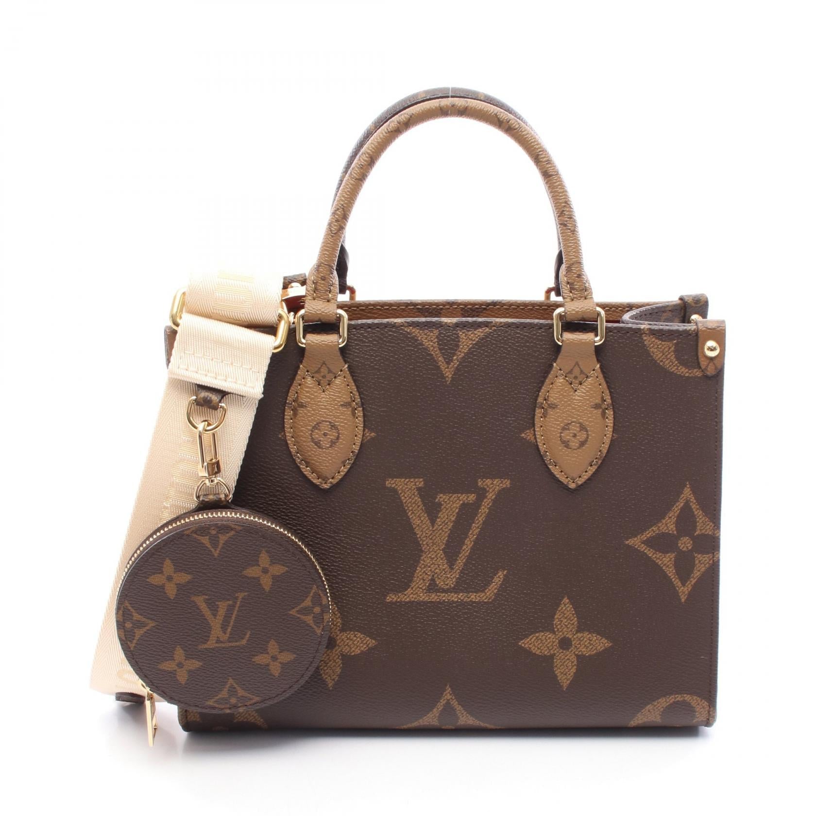 Louis Vuitton オンザゴー PM モノグラム 2way バッグ