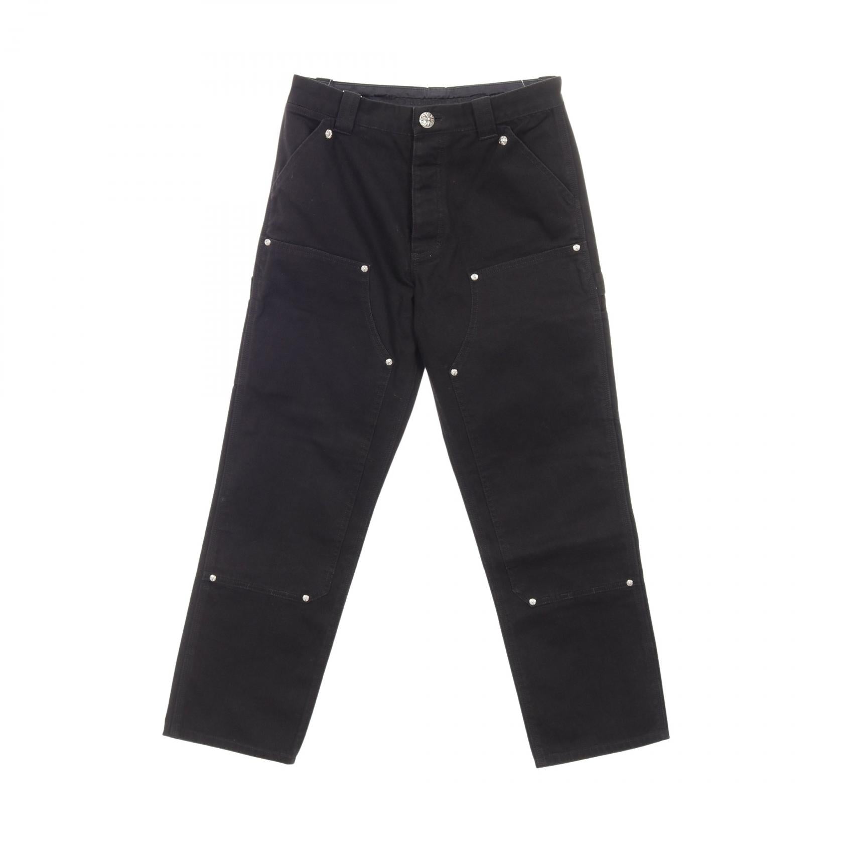クロムハーツ Carpenter Canvas ダブルニー パンツ