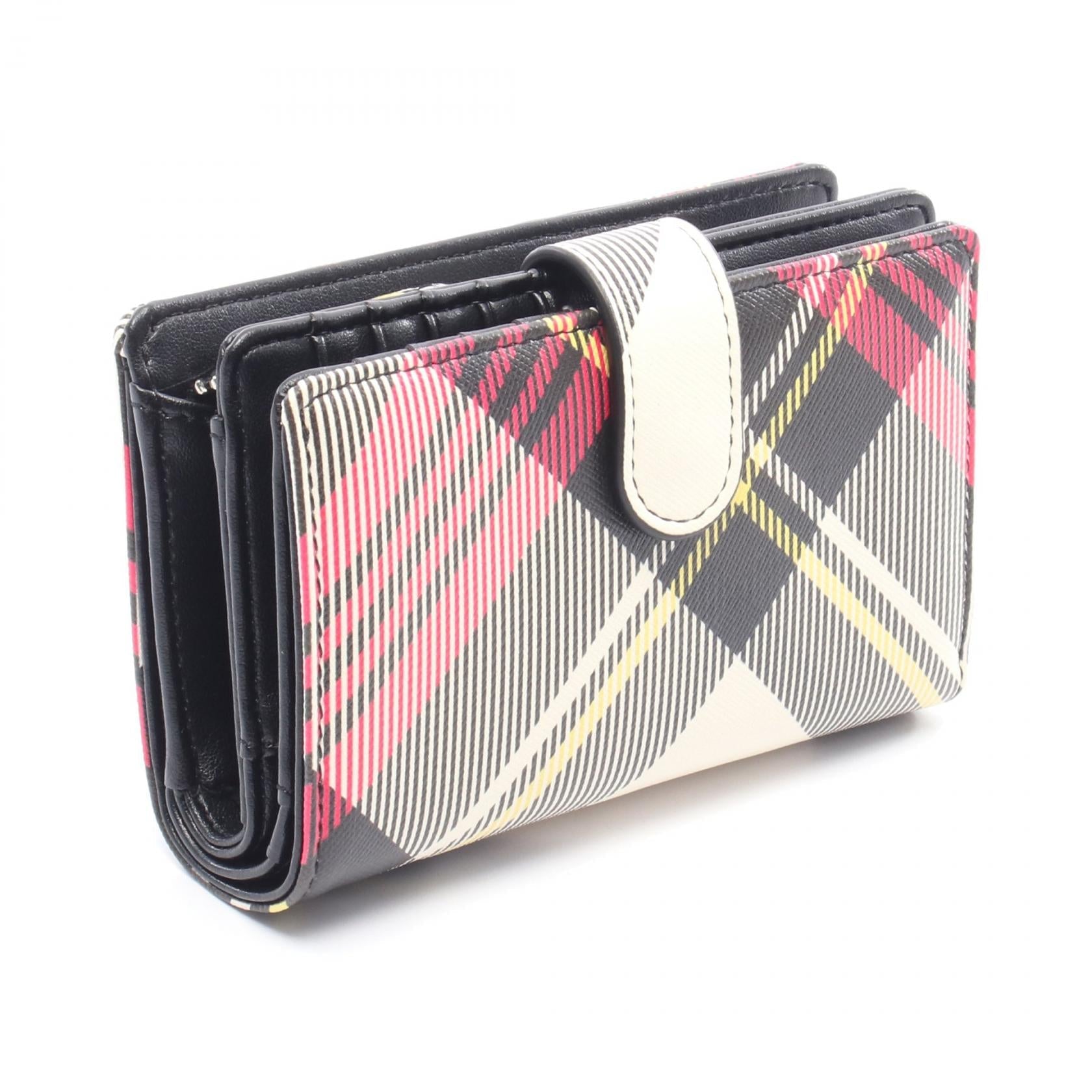 ヴィヴィアンウエストウッド ZIP CARD WALLET PVCコーティングキャンバス 財布