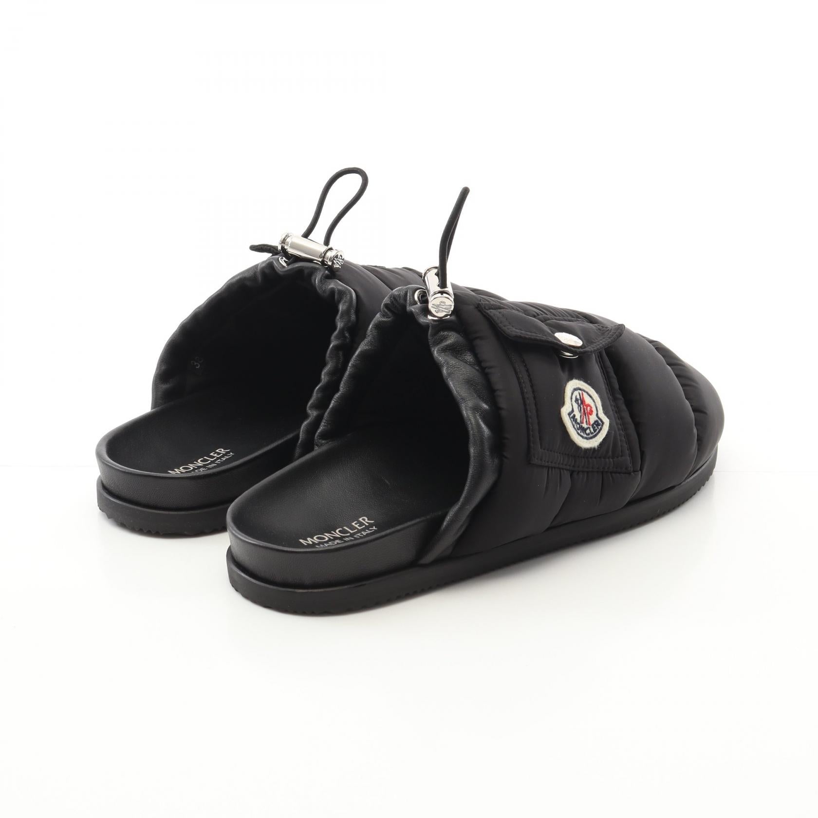 モンクレール MON POCKET MULE ファブリックサンダル