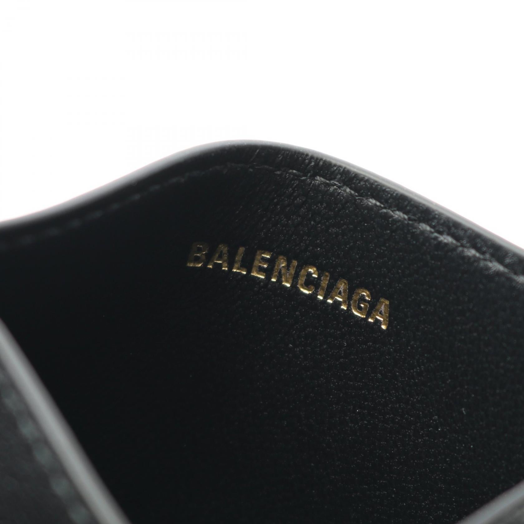 バレンシアガ モナコ レザー名刺入れ