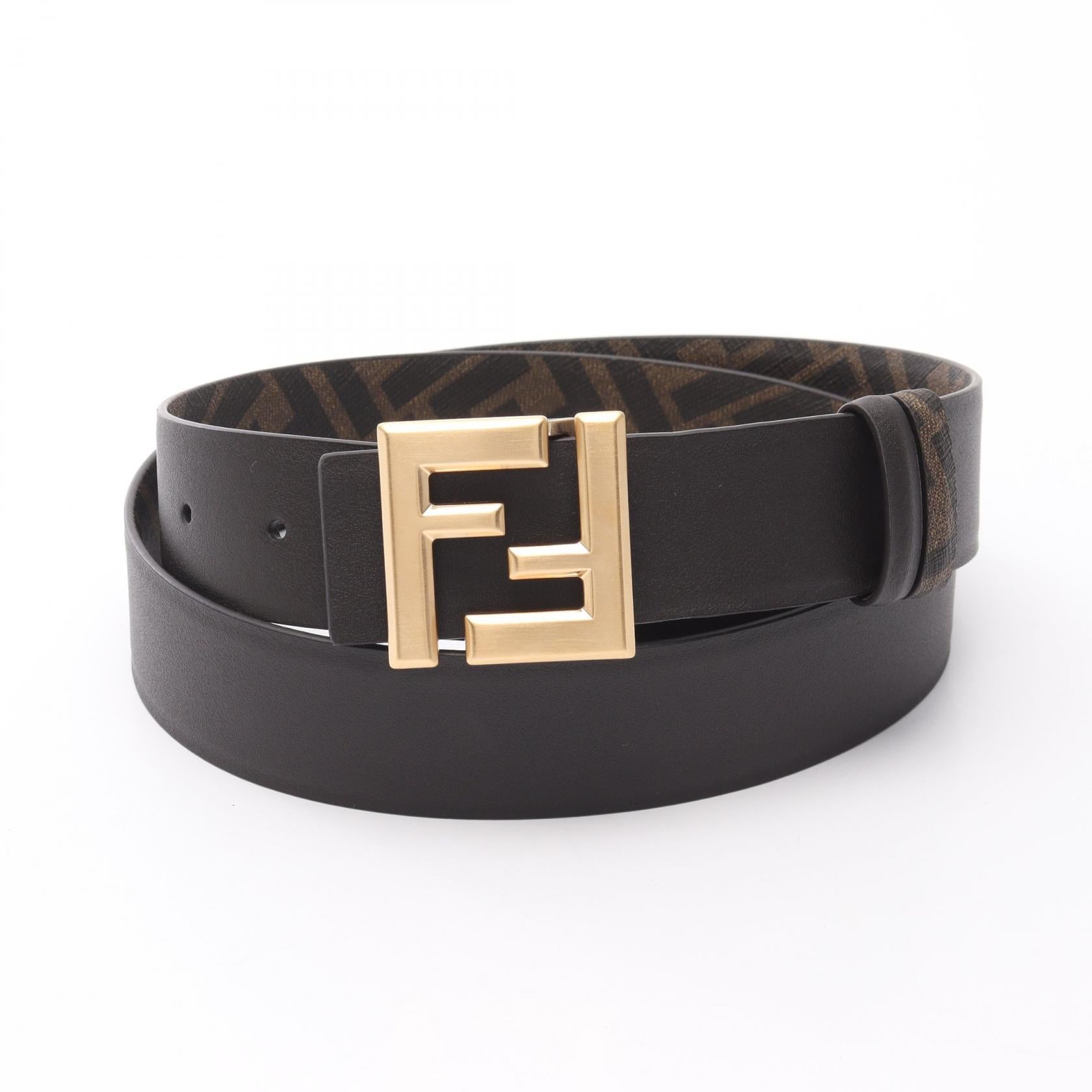 フェンディ FFロゴ レザーベルト