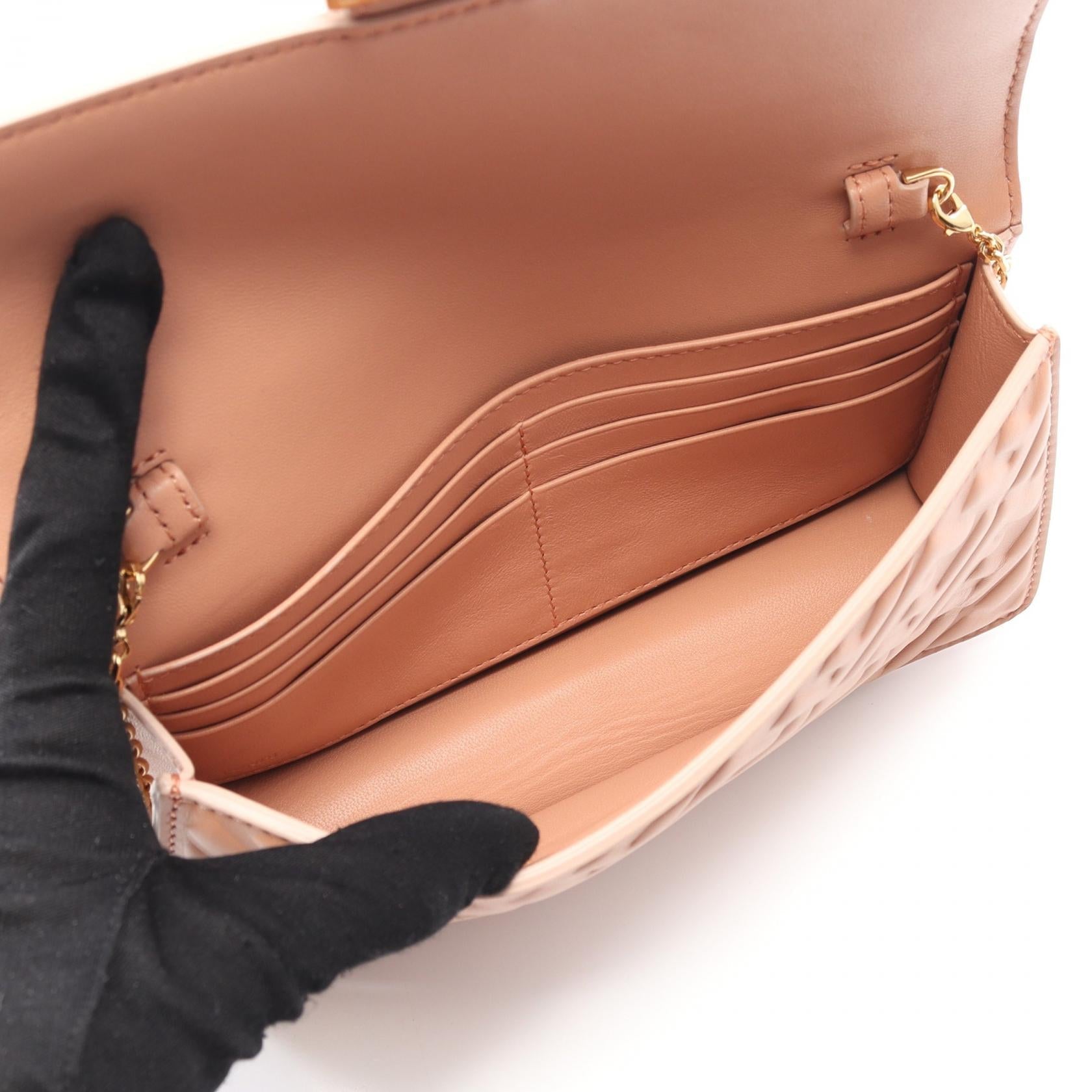 フェンディ バゲット レザー ショルダーバッグ